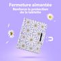 Voir la diapositive 6 : TNB Étui FLOWERS pour tablette 10 pouces