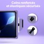 Voir la diapositive 7 : TNB Étui FLOWERS pour tablette 10 pouces