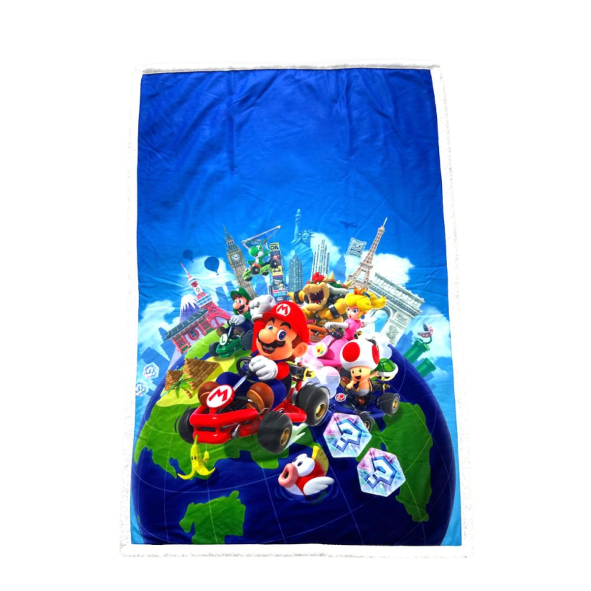 WTT Plaid Sherpa Mario Kart Circuit