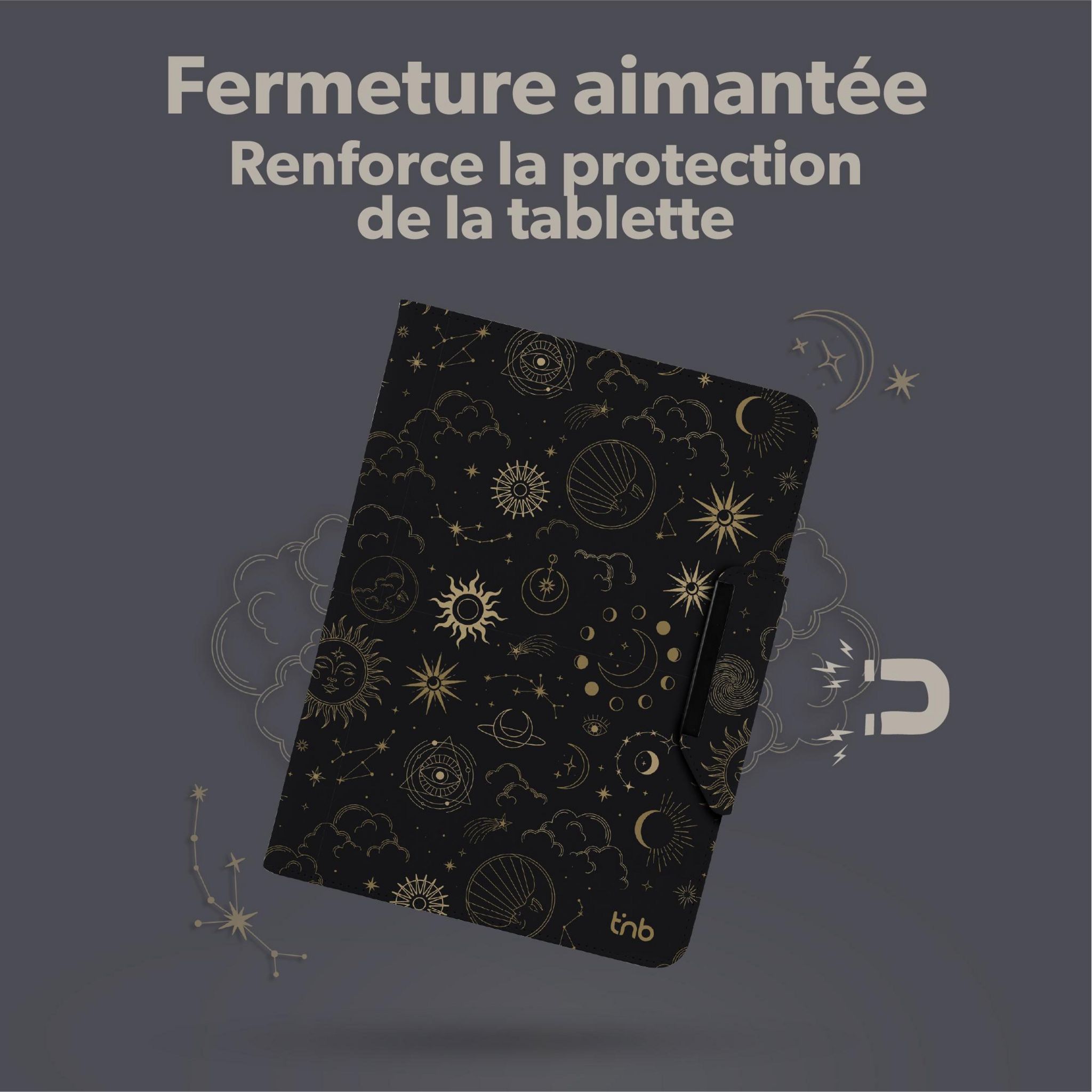 Voir la diapositive 6 : TNB Étui ASTRO pour tablette 10 pouces