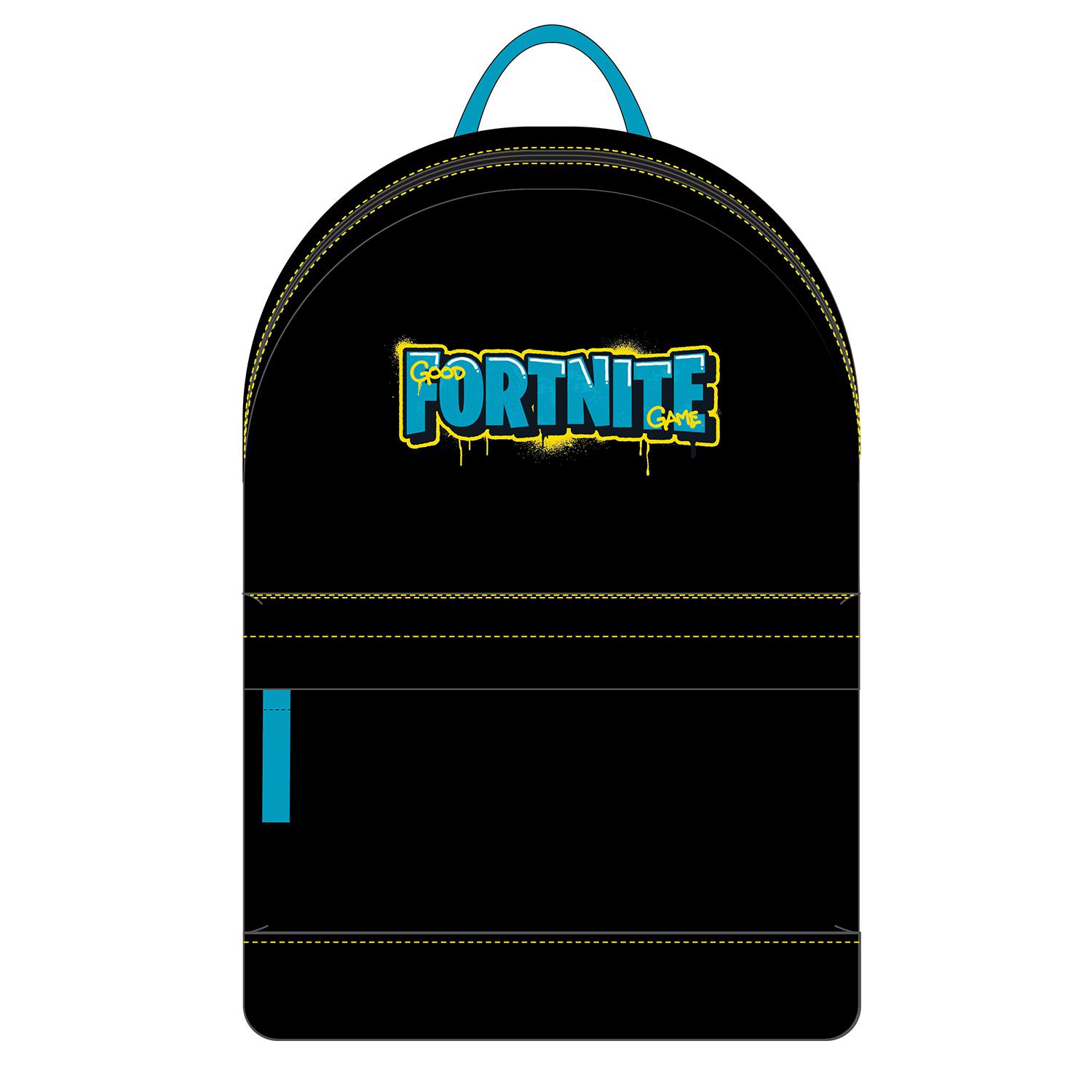 LA PLUME DORÉE Sac à Dos Fortnite 43cm - Noir