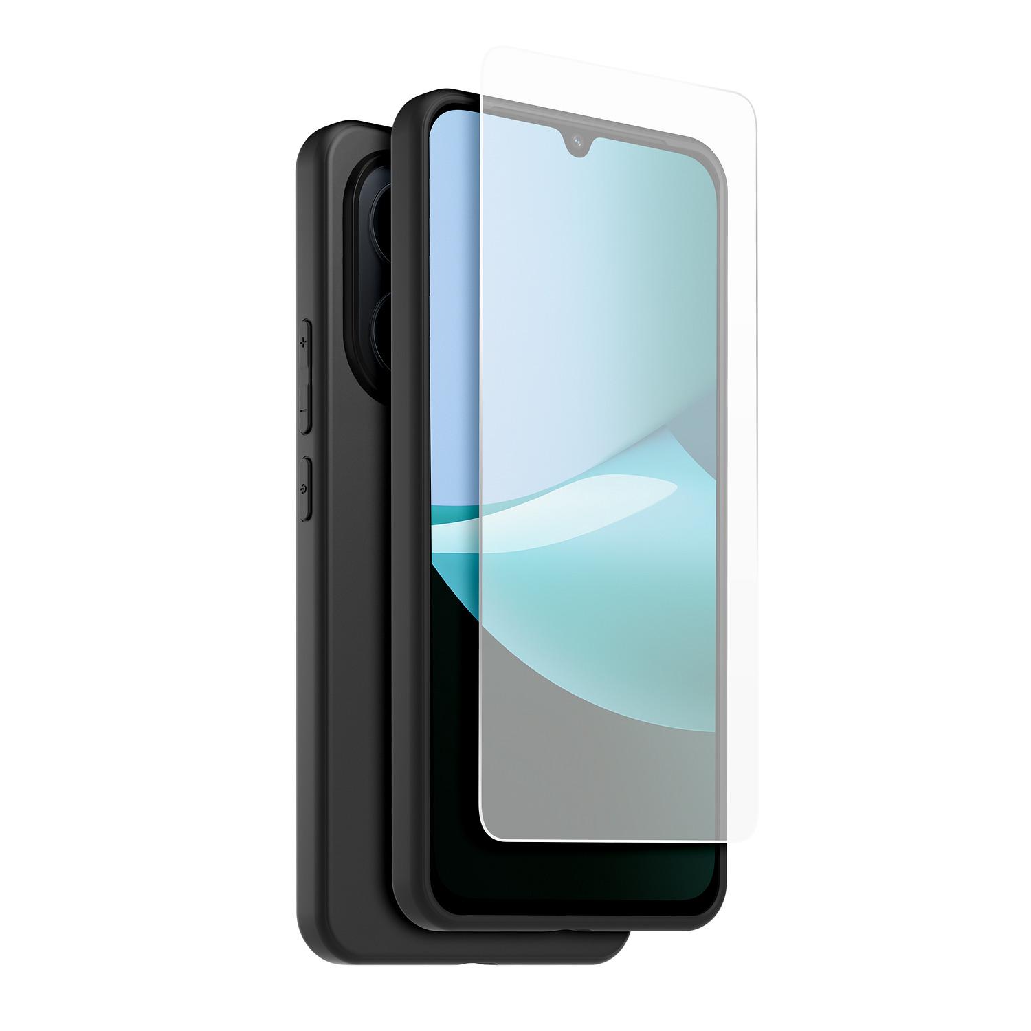 Voir la diapositive 2 : XIAOMI Pack Coque+Verre trempé pour Redmi 15C