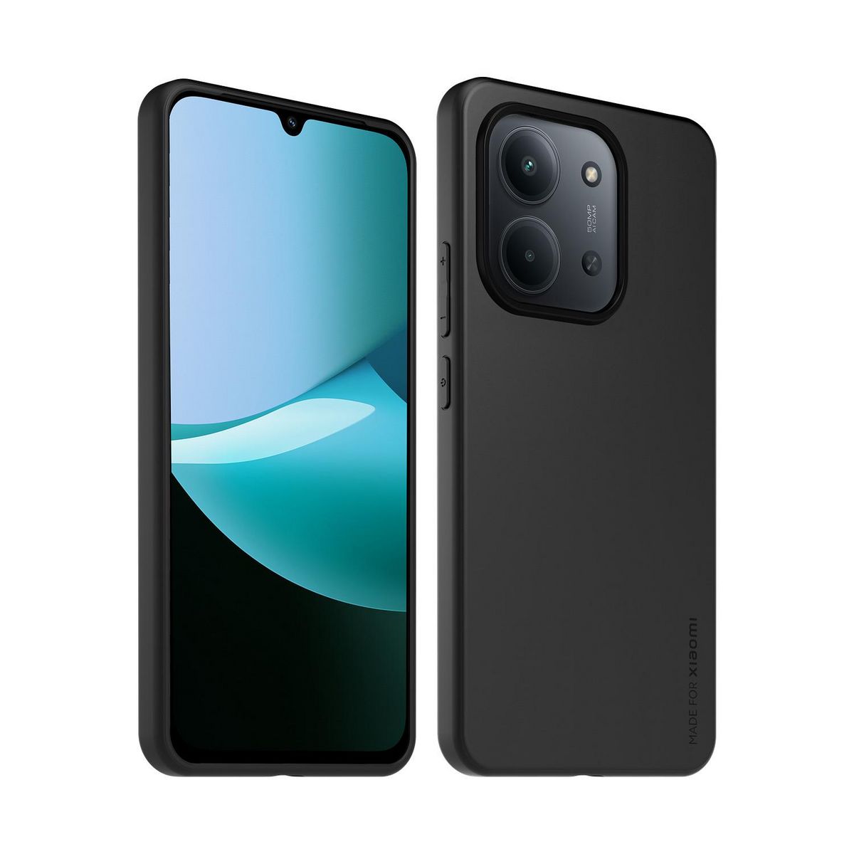 XIAOMI Pack Coque+Verre trempé pour Redmi 15C