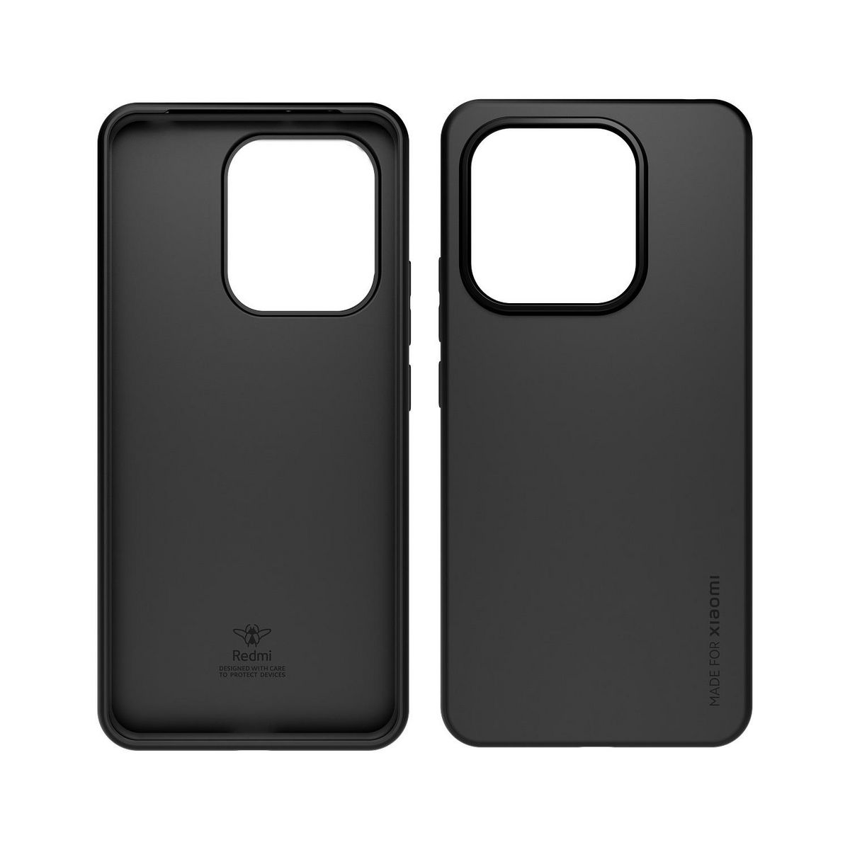 XIAOMI Pack Coque+Verre trempé pour Redmi 15C