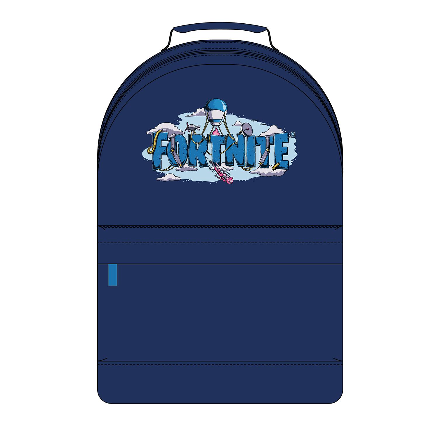 LA PLUME DORÉE Sac à Dos Fortnite 38cm - Marine