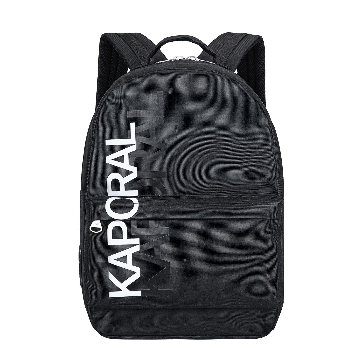 LA PLUME DORÉE Sac à Dos Kappa 43cm - Noir