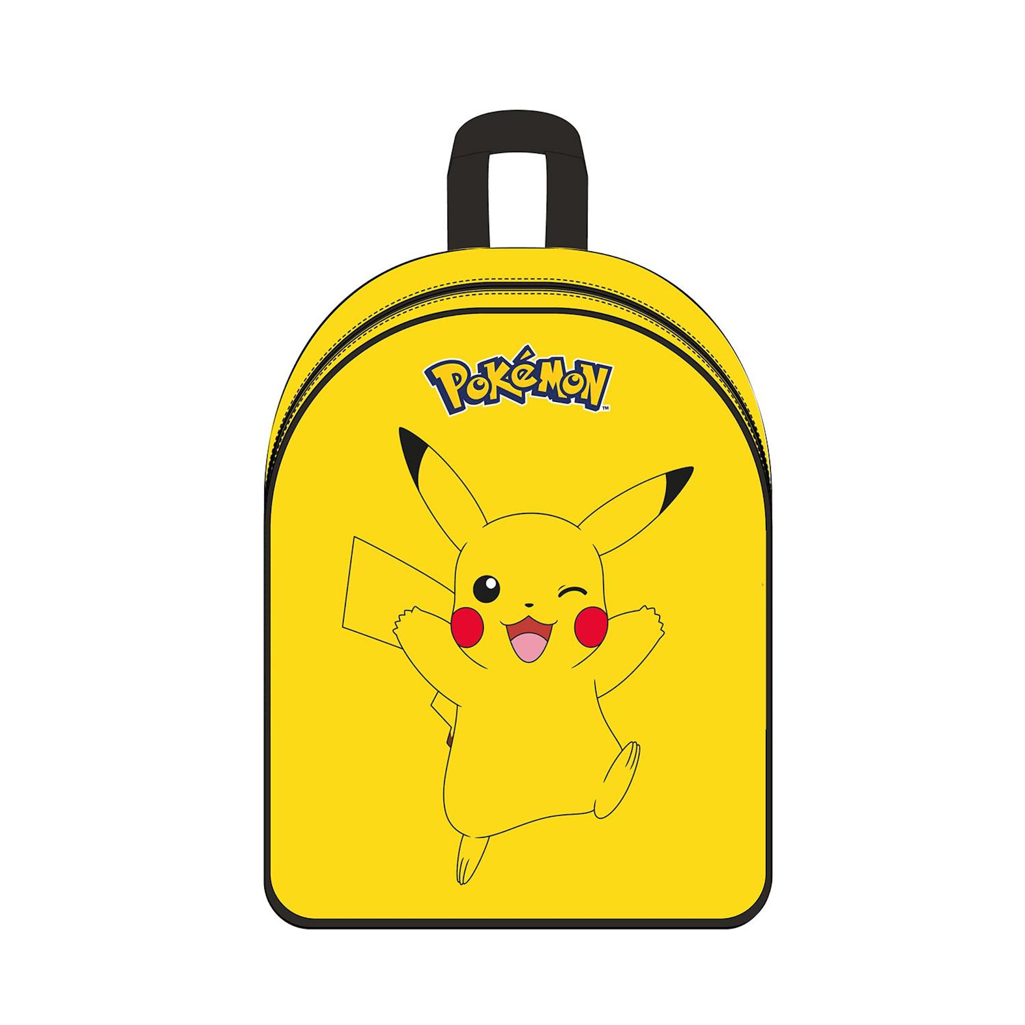LA PLUME DORÉE Sac à Dos Pokemon 29cm - Jaune