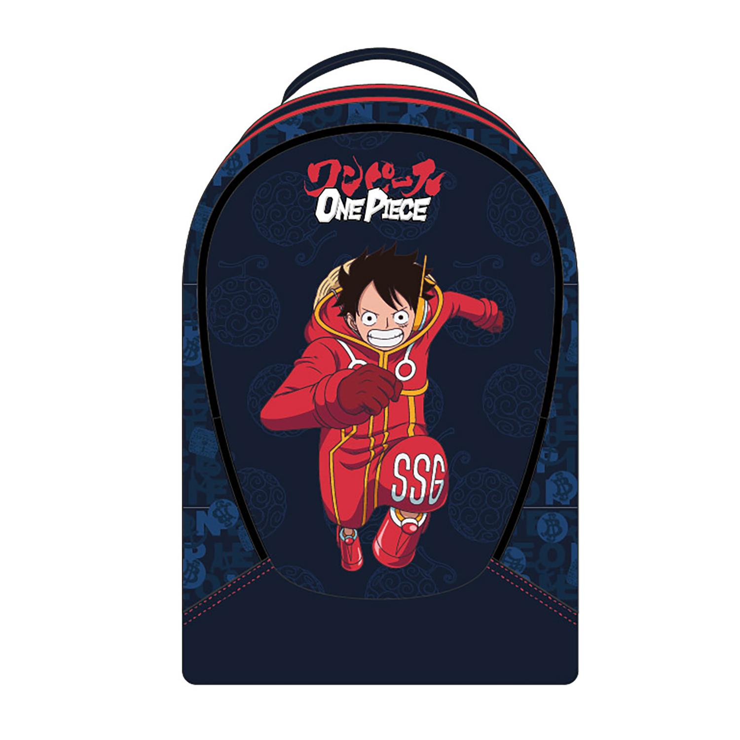 LA PLUME DORÉE Sac à Dos One Piece 43cm - Marine