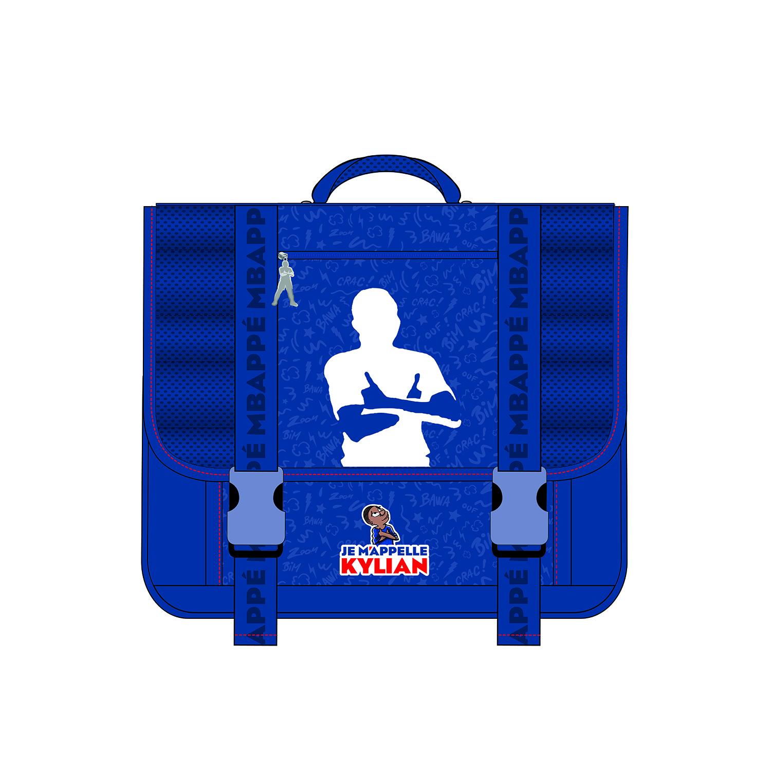 LA PLUME DORÉE Cartable Kylian MBappe 38cm