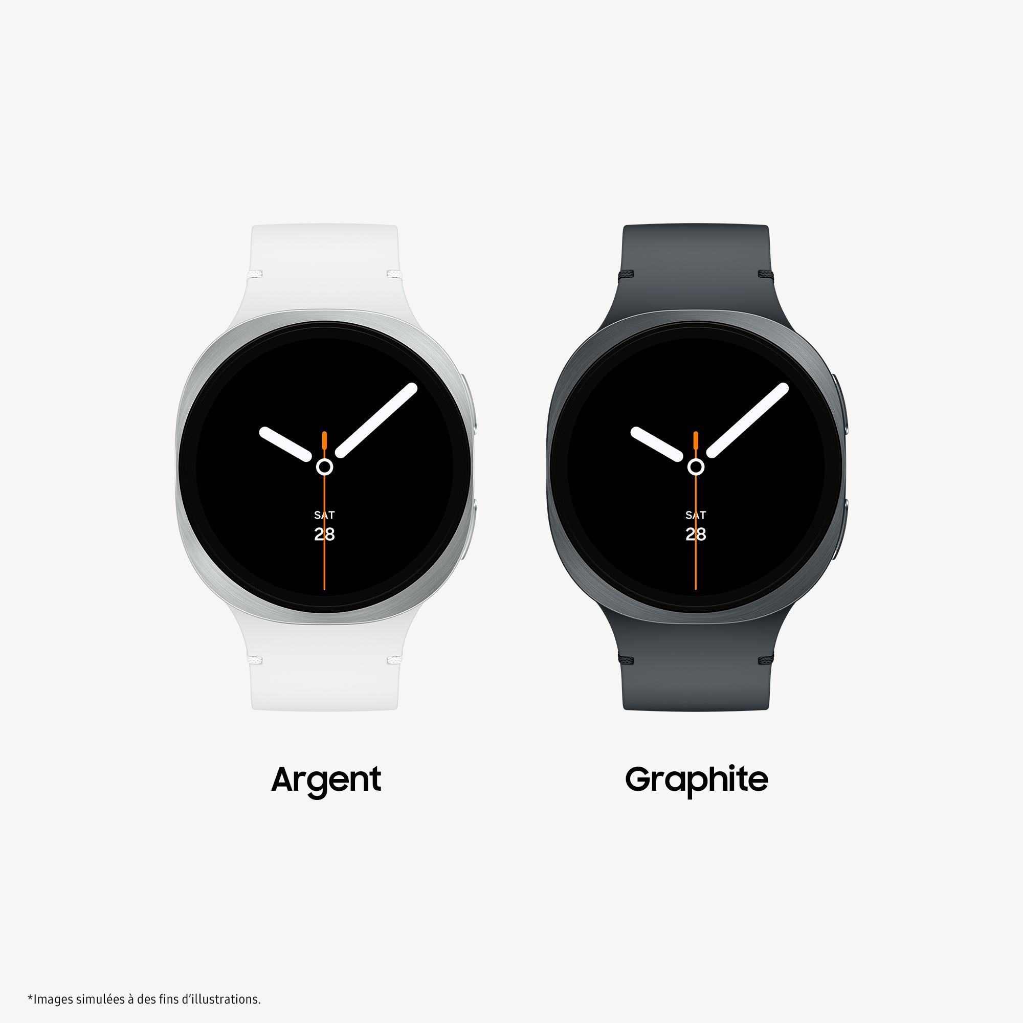 Voir la diapositive 3 : SAMSUNG Montre Connectée Galaxy Watch 8 40mm Bluetooth - Graphite