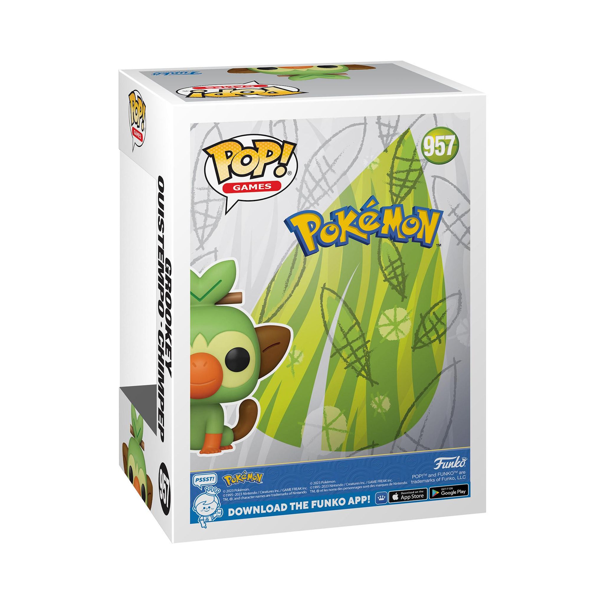 Voir la diapositive 3 : FUNKO Figurine Pop Games Pokemon Grookey