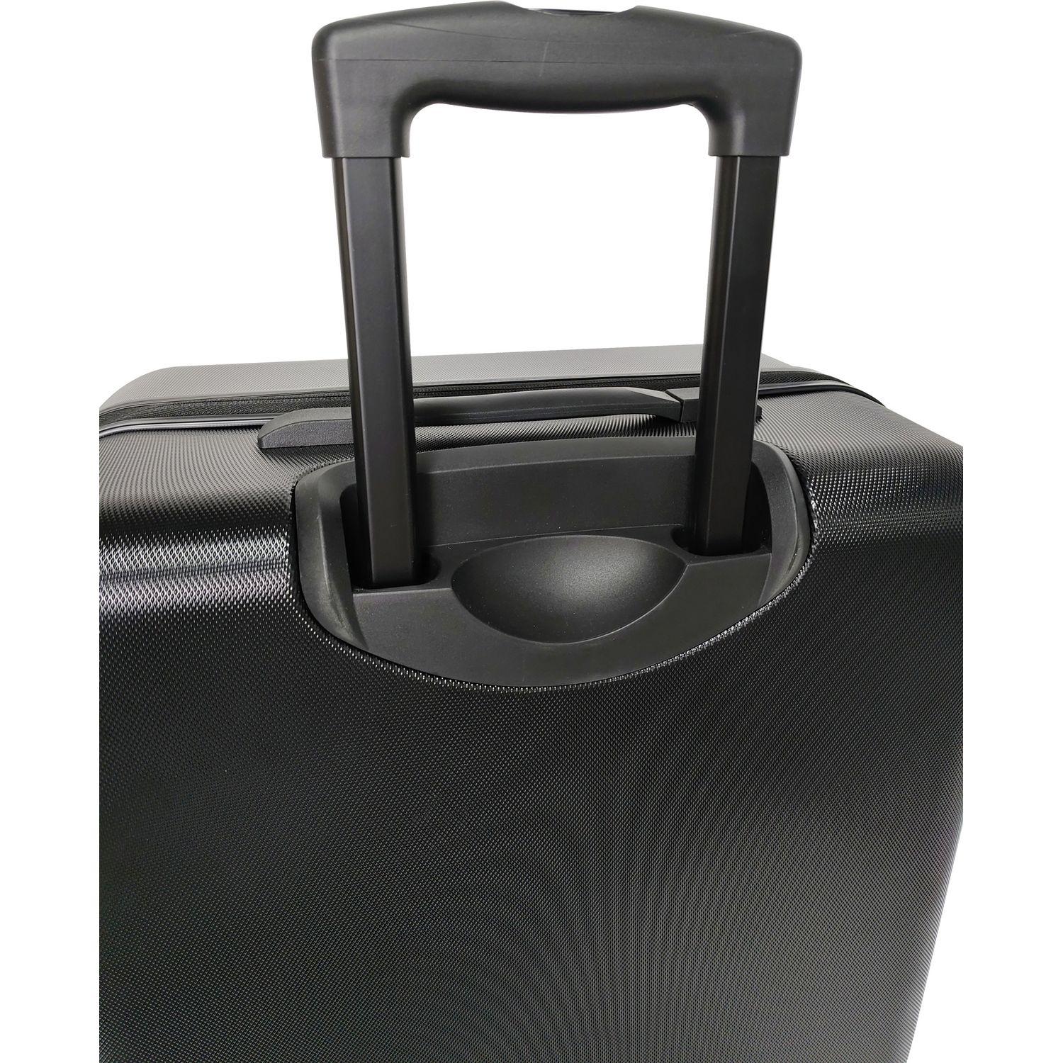 Voir la diapositive 5 : POUCE Valise ABS 75cm - Noir
