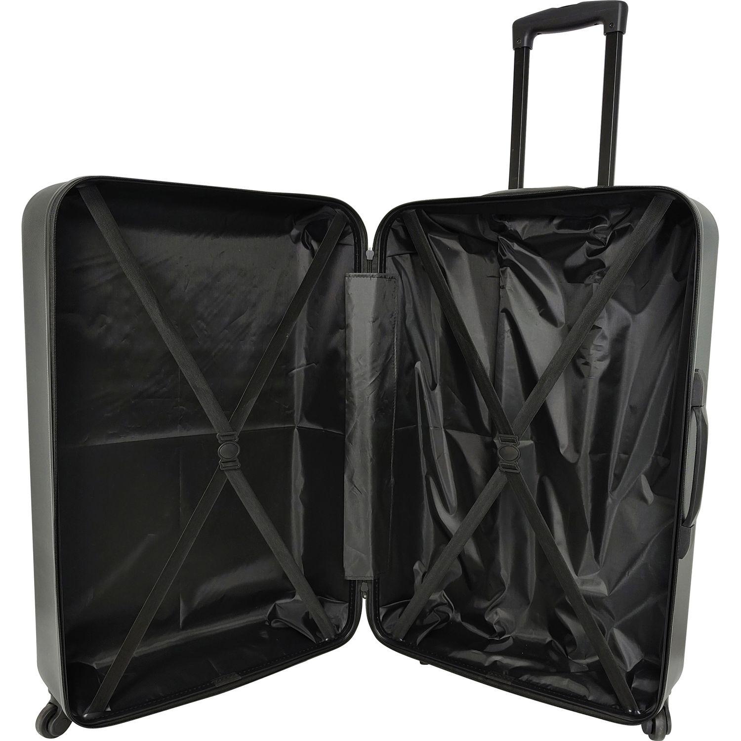 Voir la diapositive 7 : POUCE Valise ABS 75cm - Noir