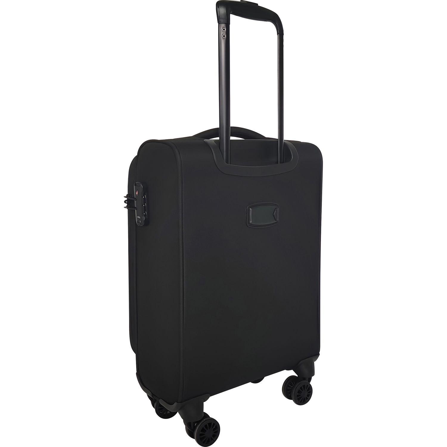 Voir la diapositive 4 : AIRPORT Valise Souple Perfeck 55cm - Noir