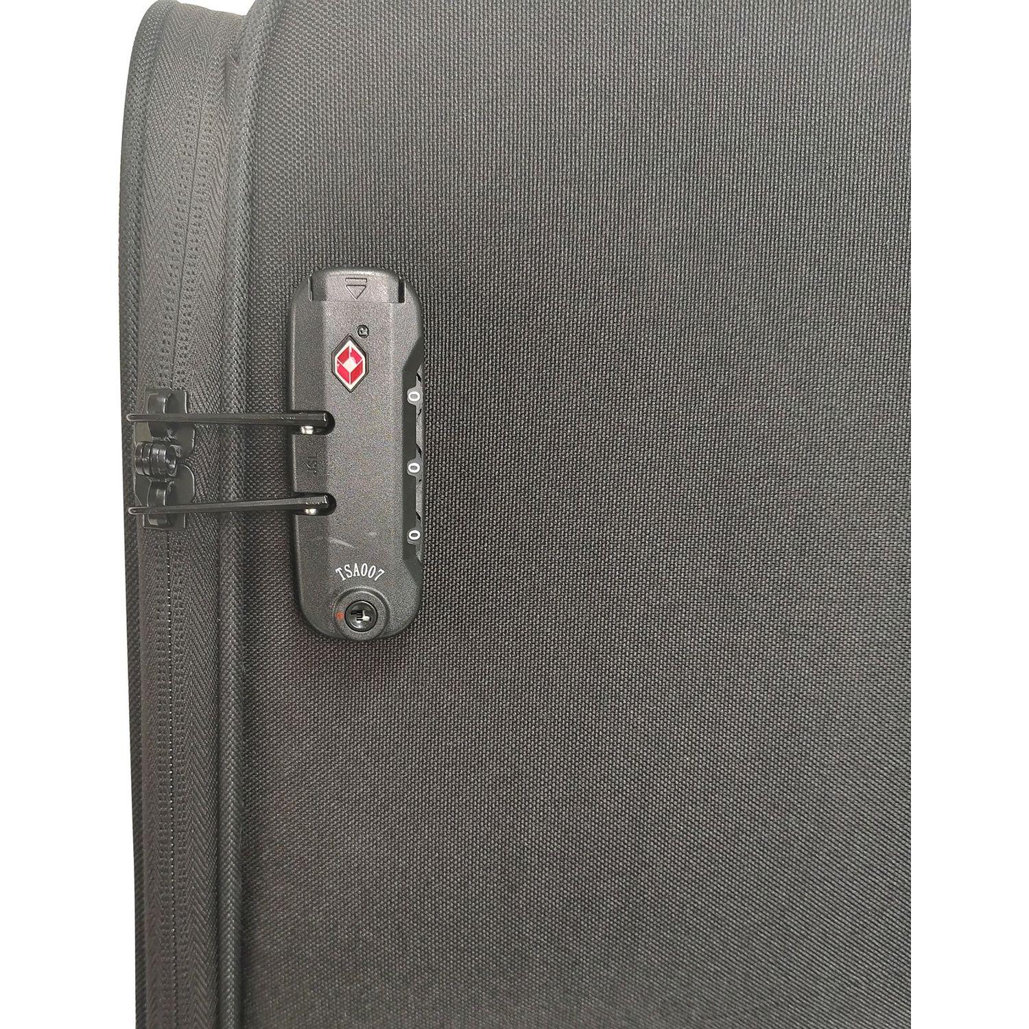 Voir la diapositive 8 : AIRPORT Valise Souple Perfeck 55cm - Noir