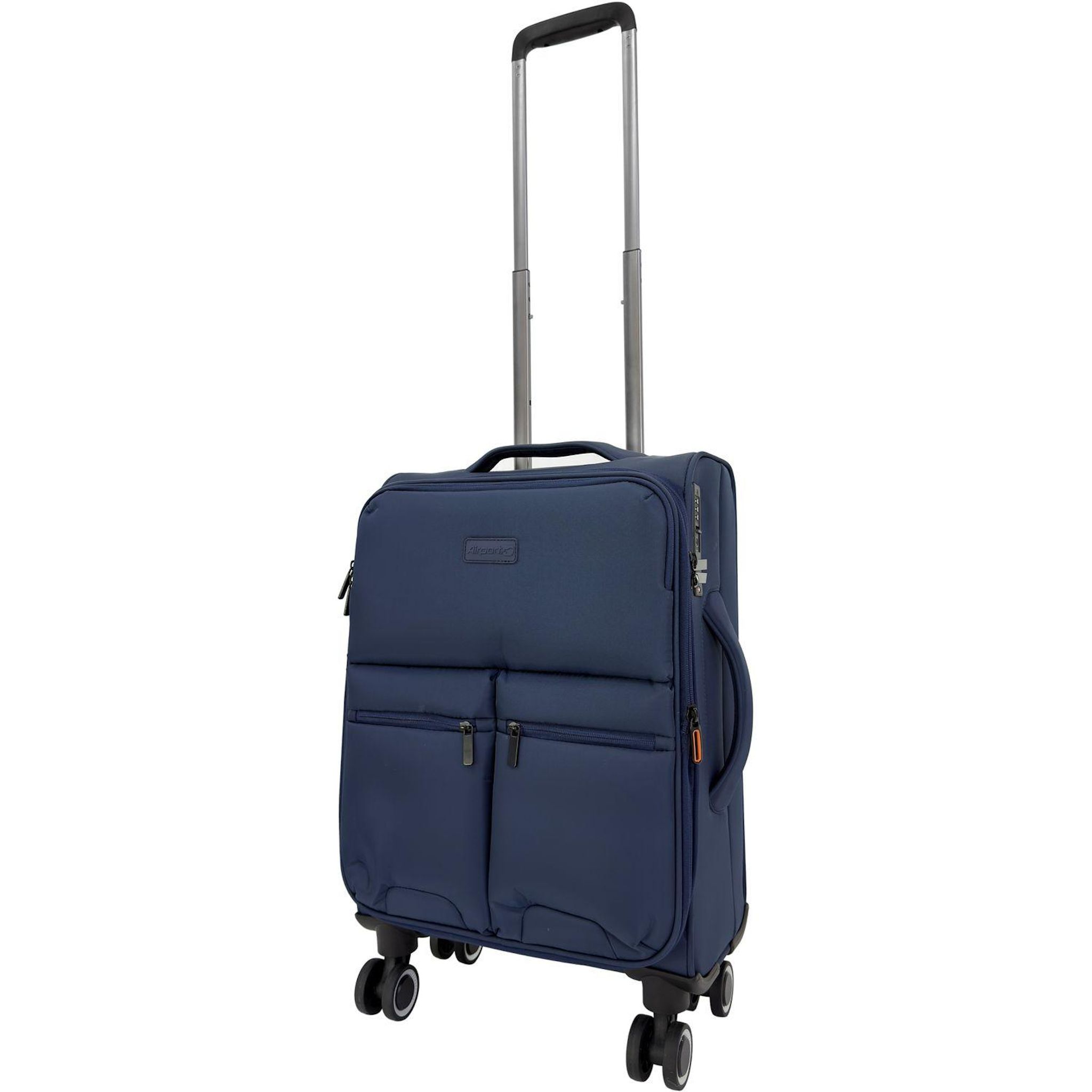 Voir la diapositive 3 : AIRPORT Valise Souple 55cm - Bleu