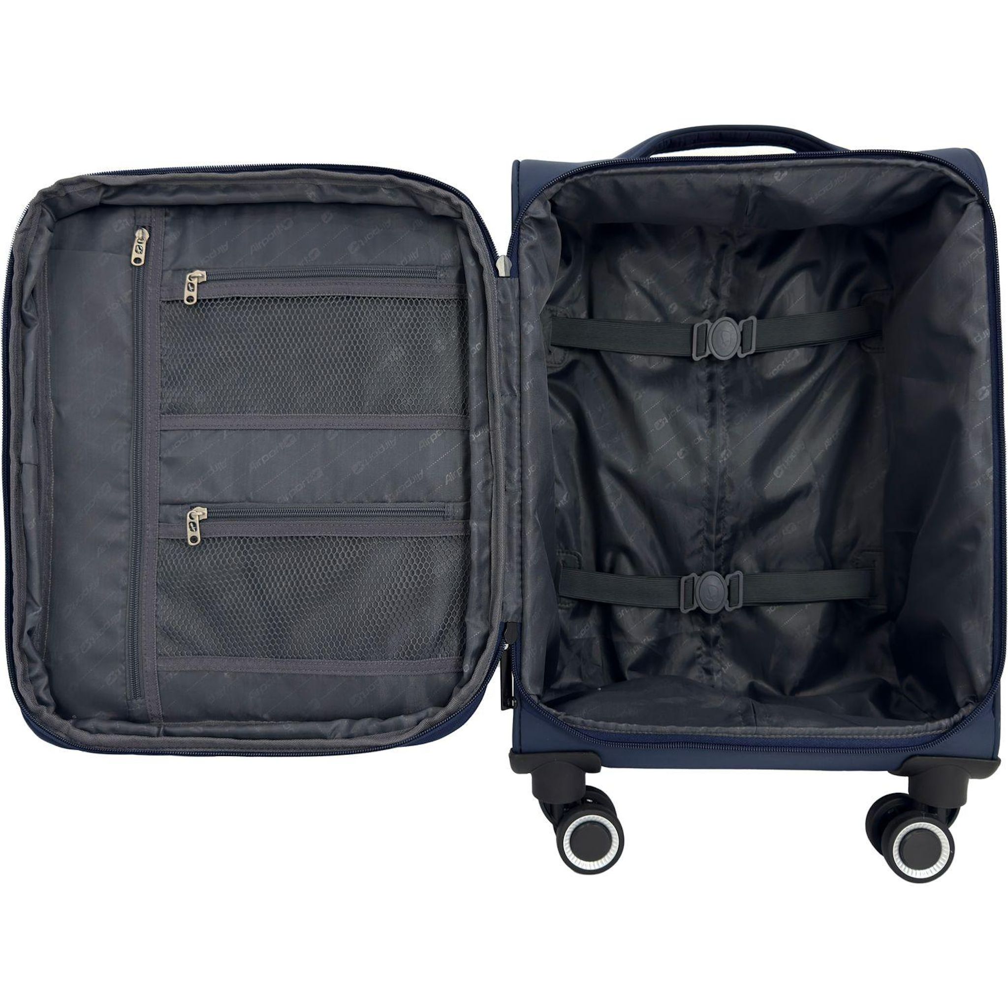 Voir la diapositive 7 : AIRPORT Valise Souple 55cm - Bleu