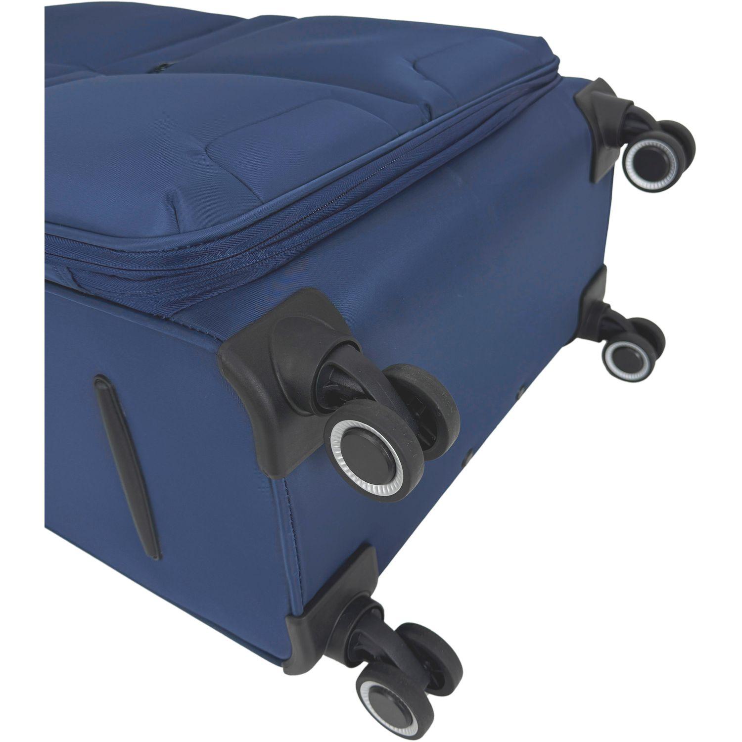 Voir la diapositive 9 : AIRPORT Valise Souple 55cm - Bleu