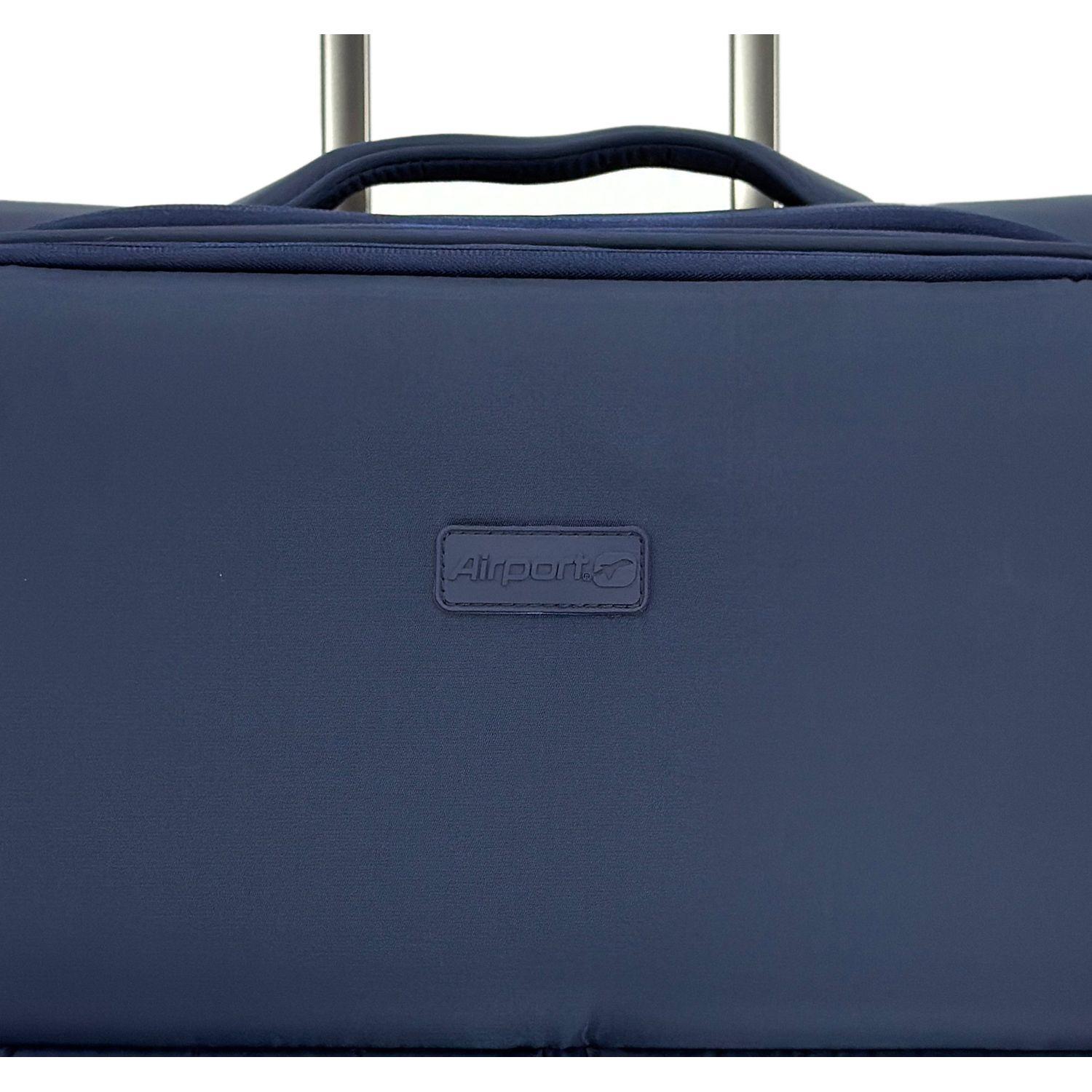Voir la diapositive 10 : AIRPORT Valise Souple 55cm - Bleu