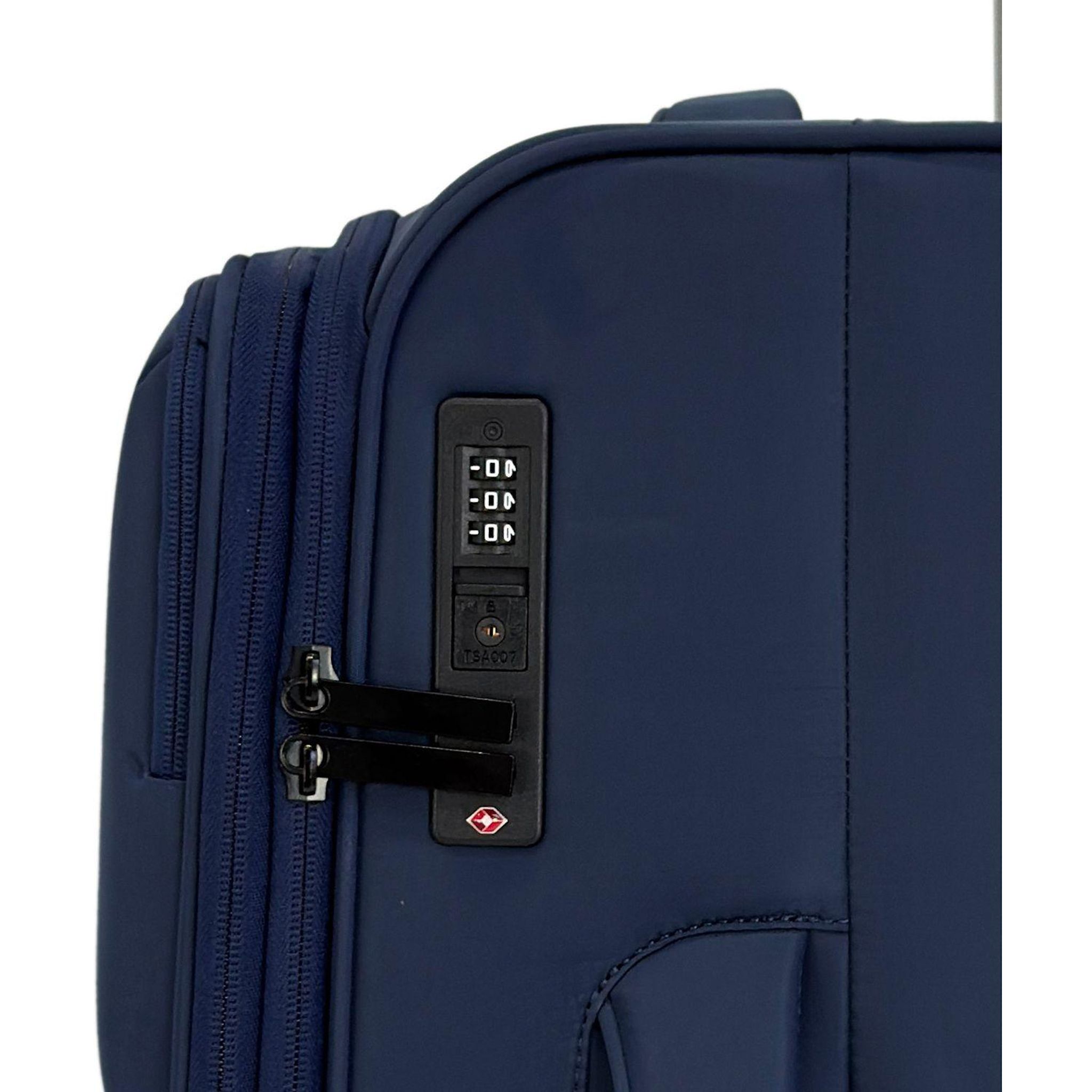 Voir la diapositive 11 : AIRPORT Valise Souple 55cm - Bleu