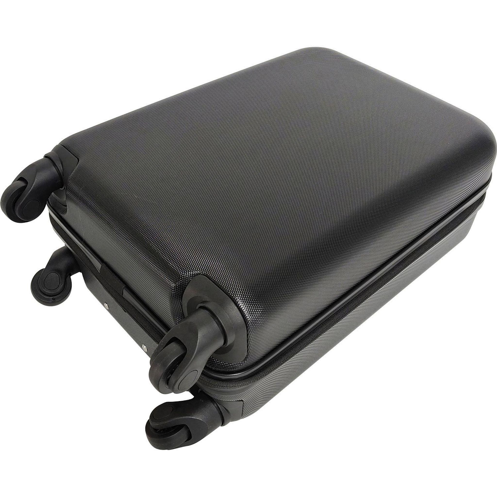 Voir la diapositive 6 : POUCE Valise rigide 55cm - Noir