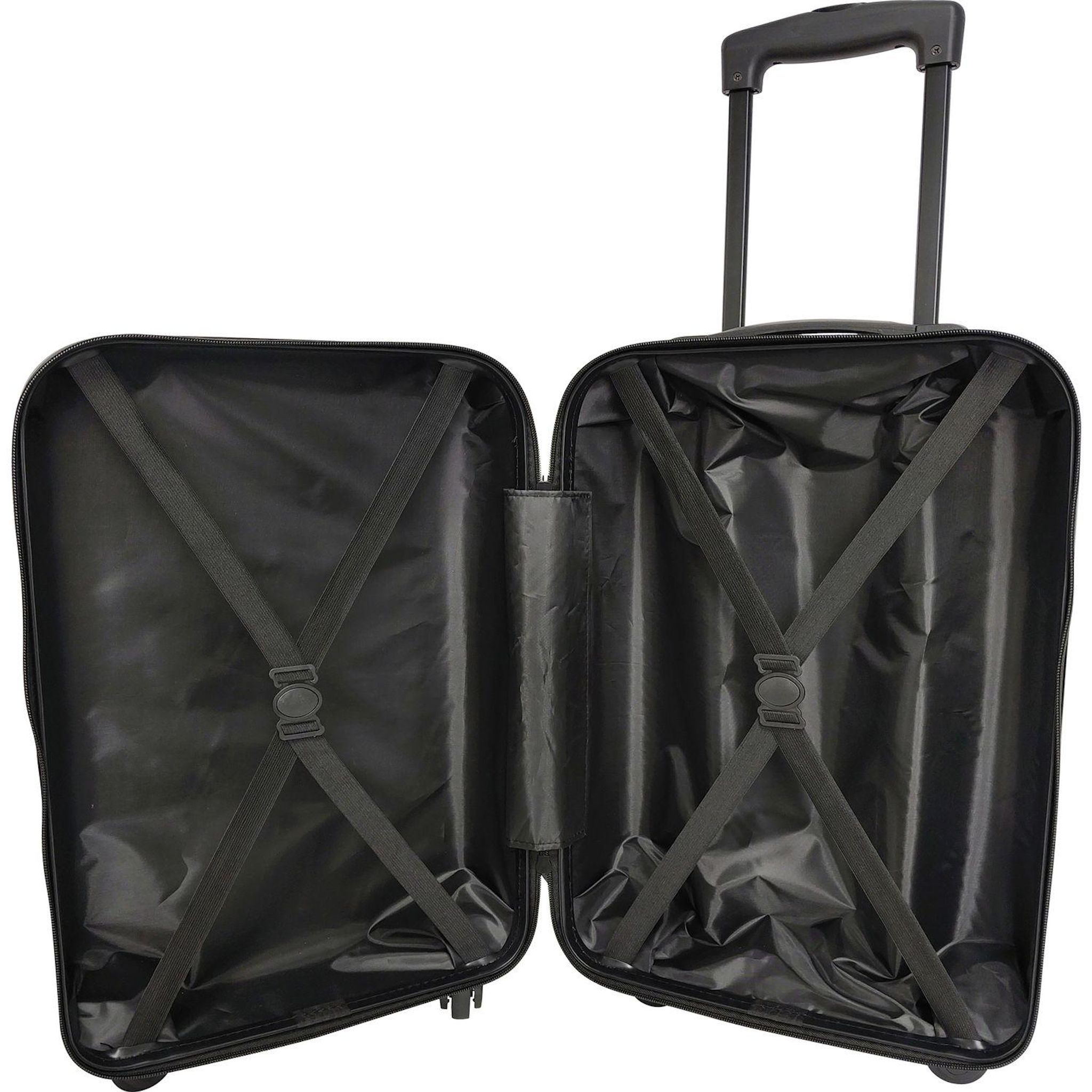 Voir la diapositive 7 : POUCE Valise rigide 55cm - Noir