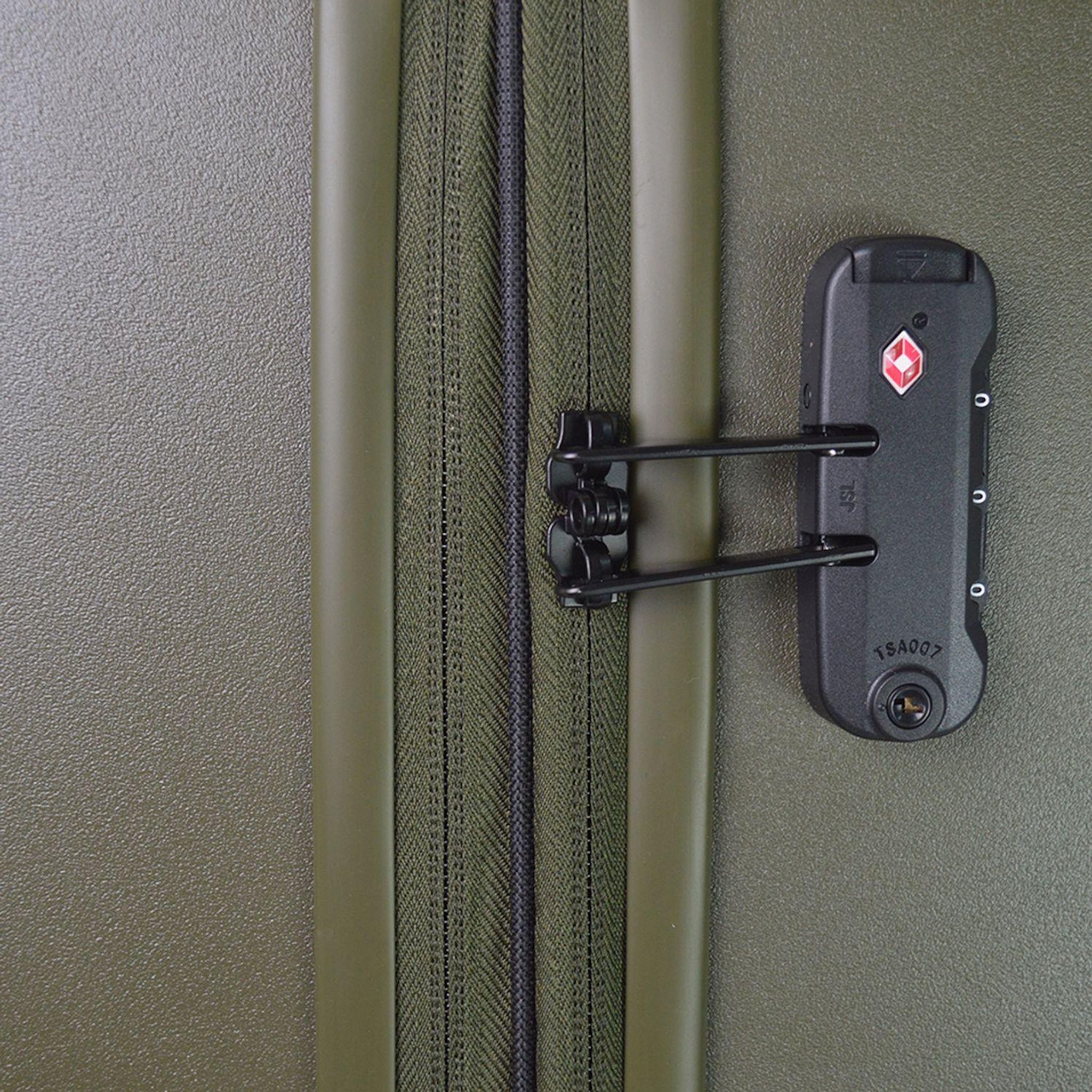 Voir la diapositive 7 : AIRPORT Valise ABS Equalizer 77cm - Kaki