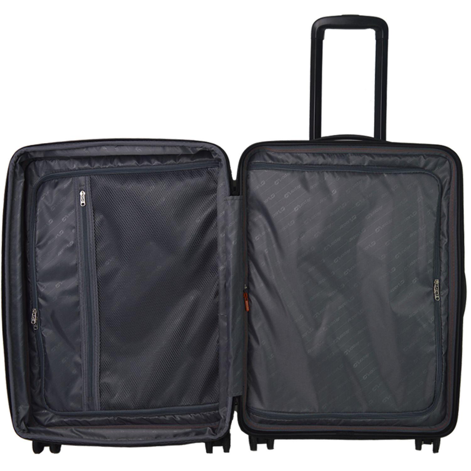 Voir la diapositive 12 : AIRPORT Valise rigide Equaliz 55cm - Noir