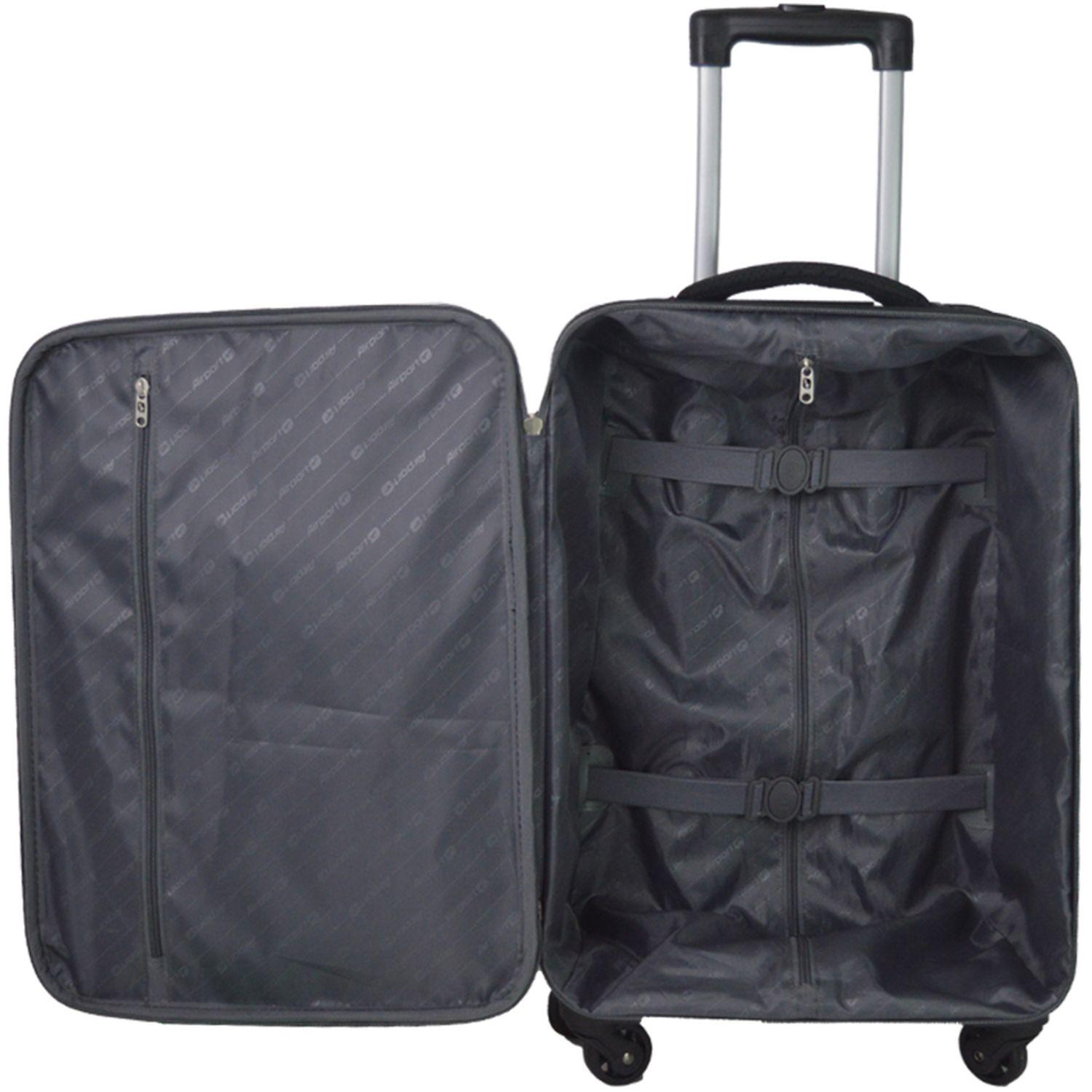 Voir la diapositive 8 : AIRPORT Valise Souple Airsoft 55 cm - Noir