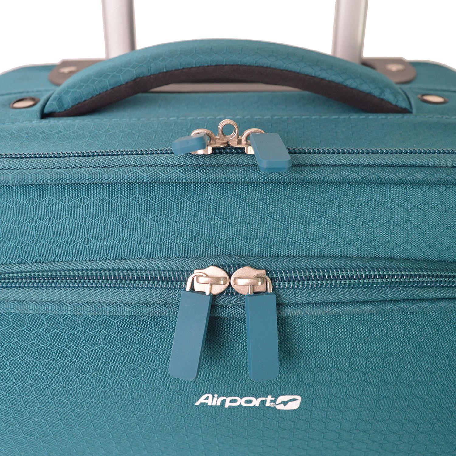 Voir la diapositive 5 : AIRPORT Valise Souple Airsoft 55 cm - Bleu