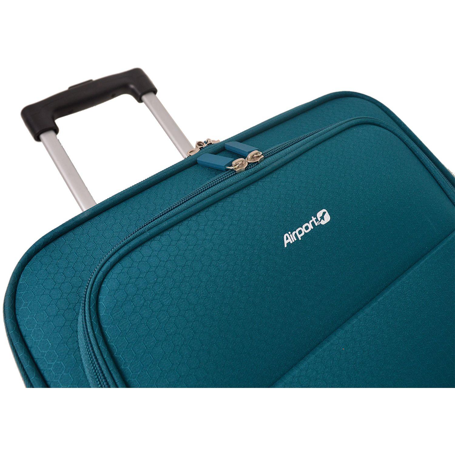 Voir la diapositive 6 : AIRPORT Valise Souple Airsoft 55 cm - Bleu