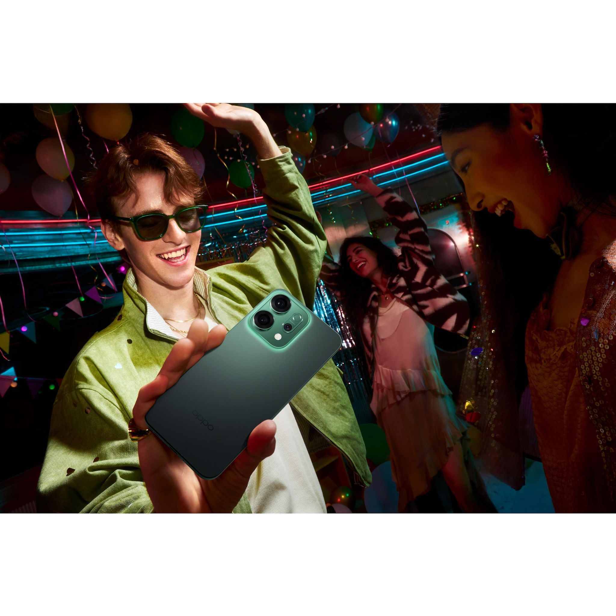 Voir la diapositive 12 : OPPO Reno 14 5G 512Go - Vert