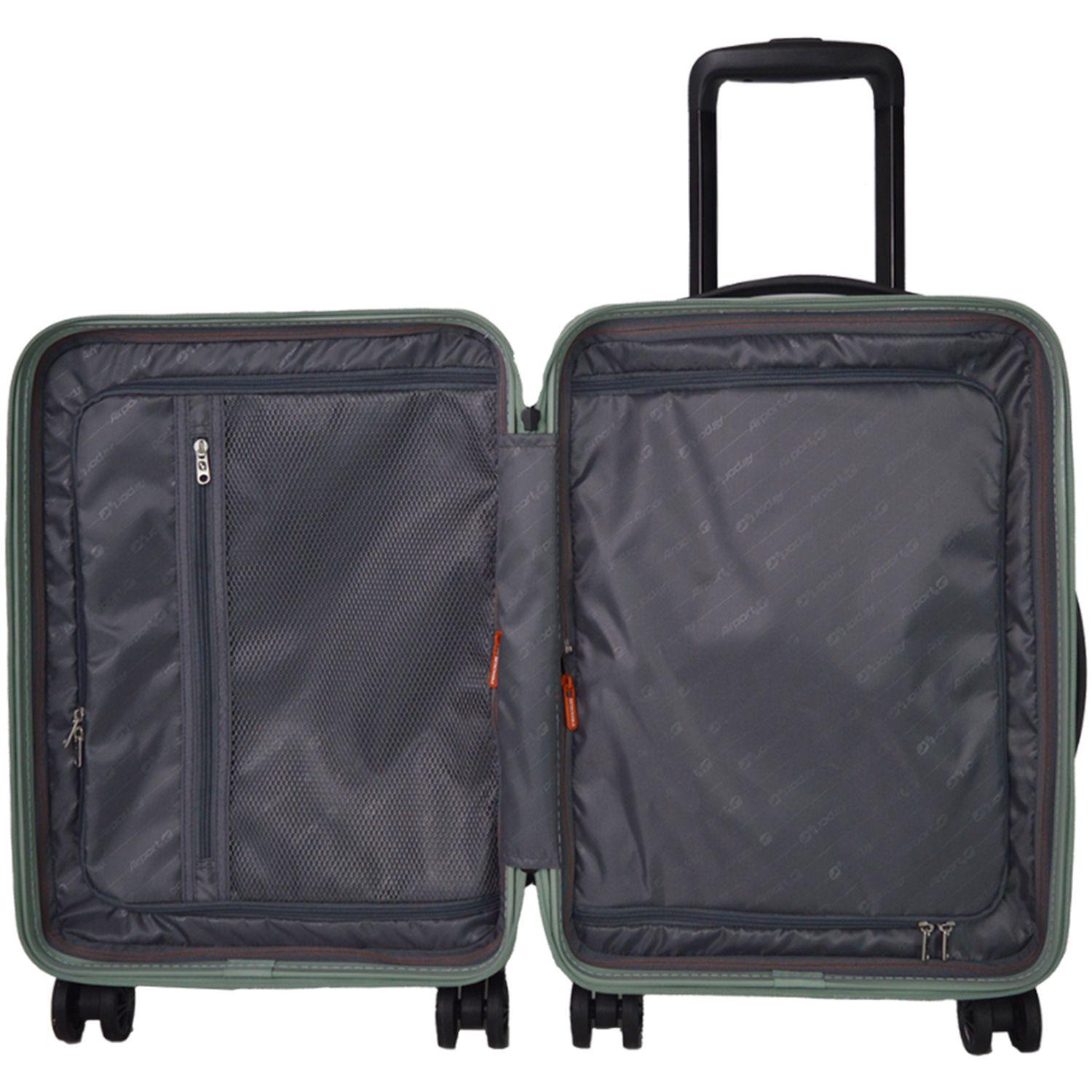 Voir la diapositive 8 : AIRPORT Valise ABS Equalizer 55 cm - Vert
