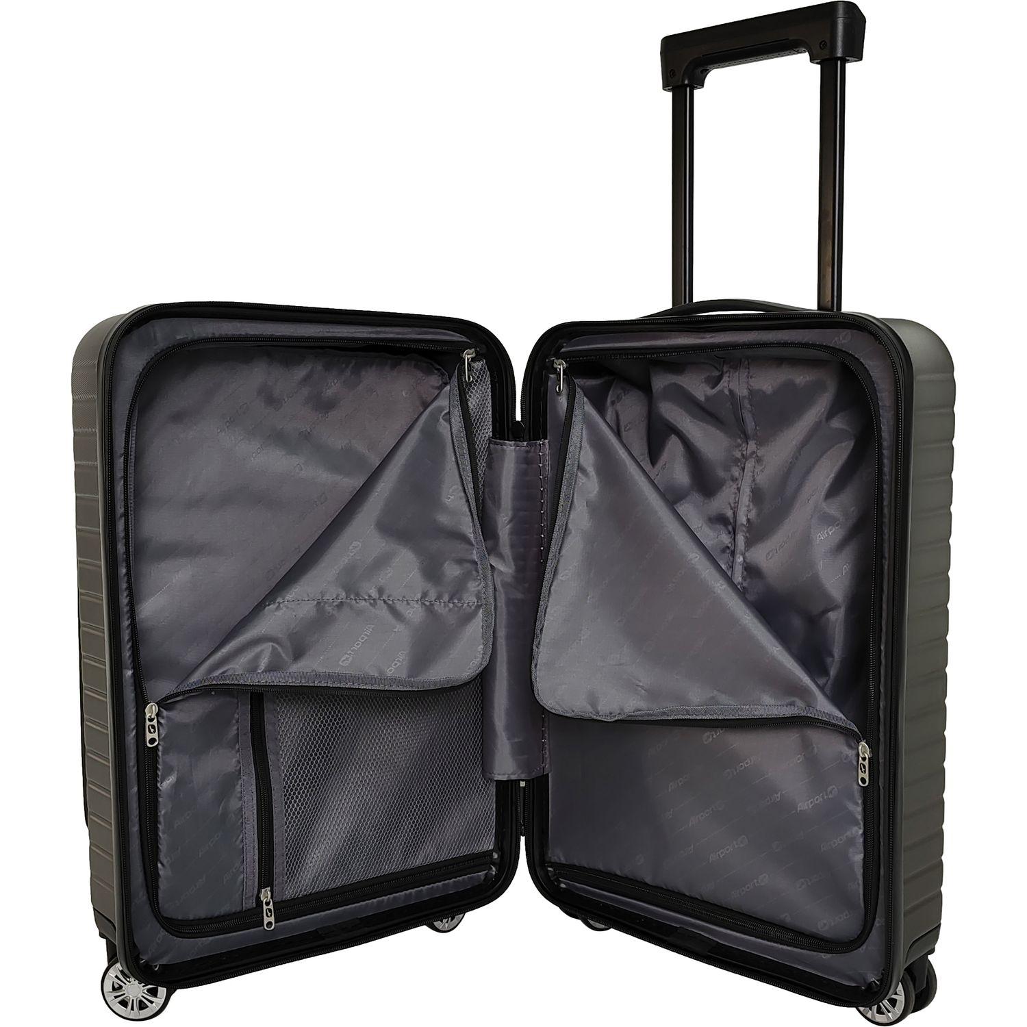 Voir la diapositive 8 : AIRPORT Valise rigide Multifil 65cm - Gris