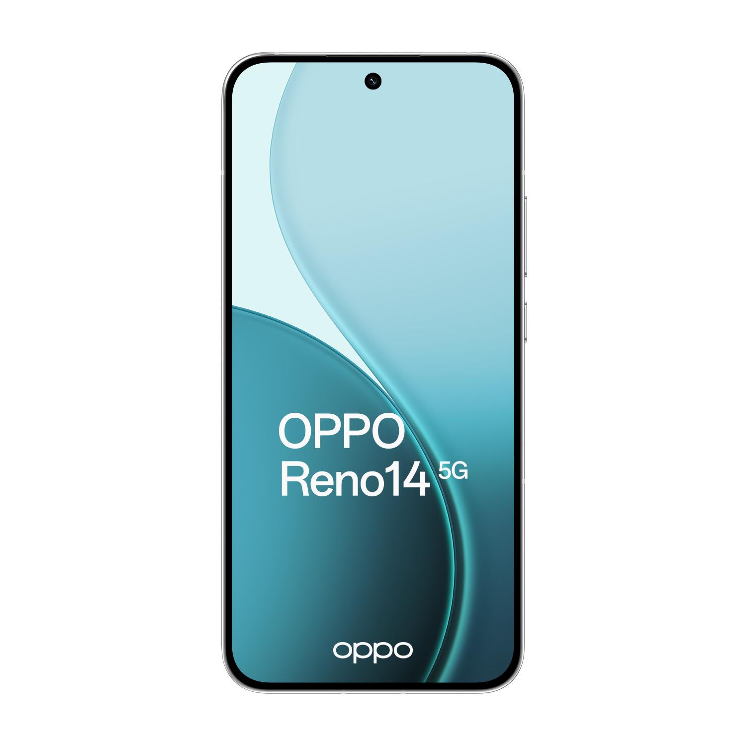 Voir la diapositive 2 : OPPO Reno 14 5G 512Go - Blanc
