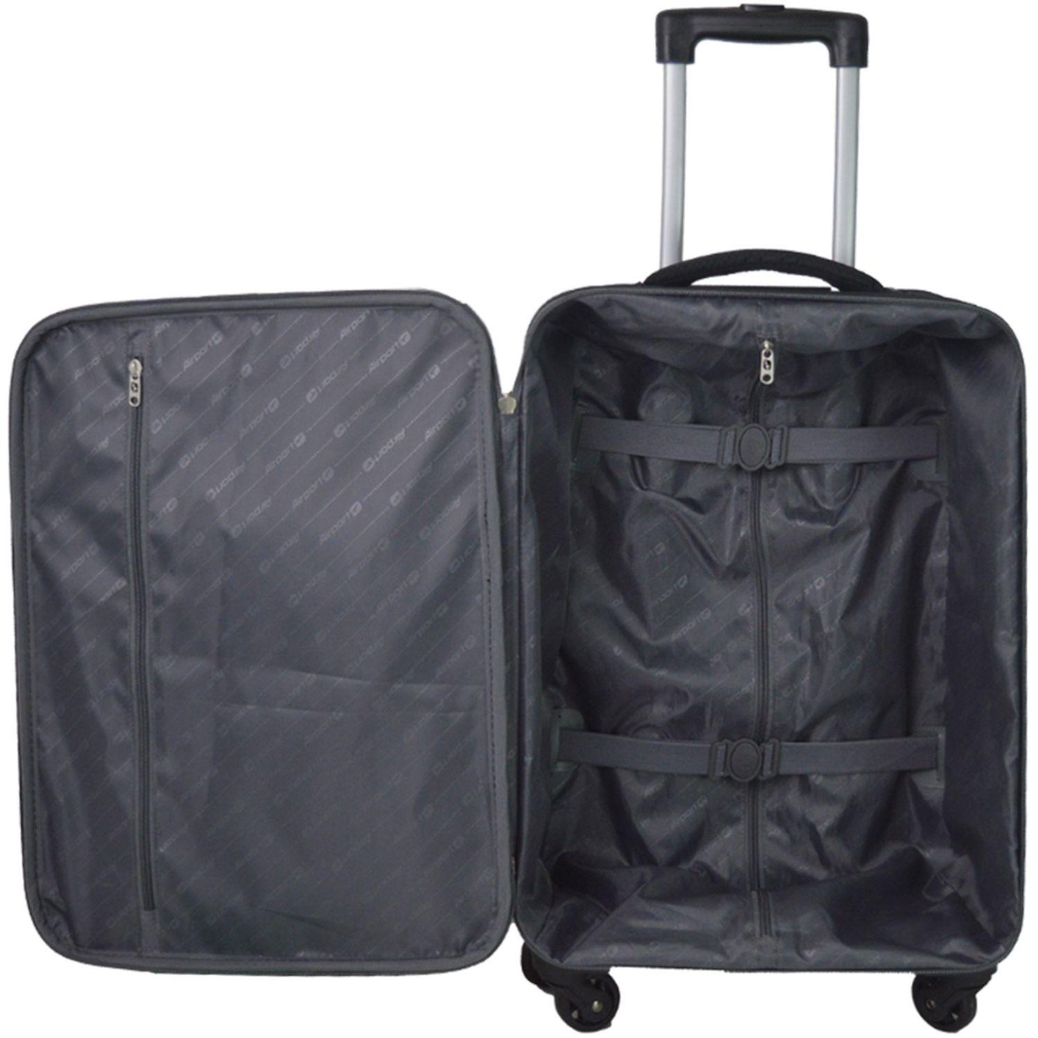 Voir la diapositive 8 : AIRPORT Valise Souple Airsoft 67 cm - Noir