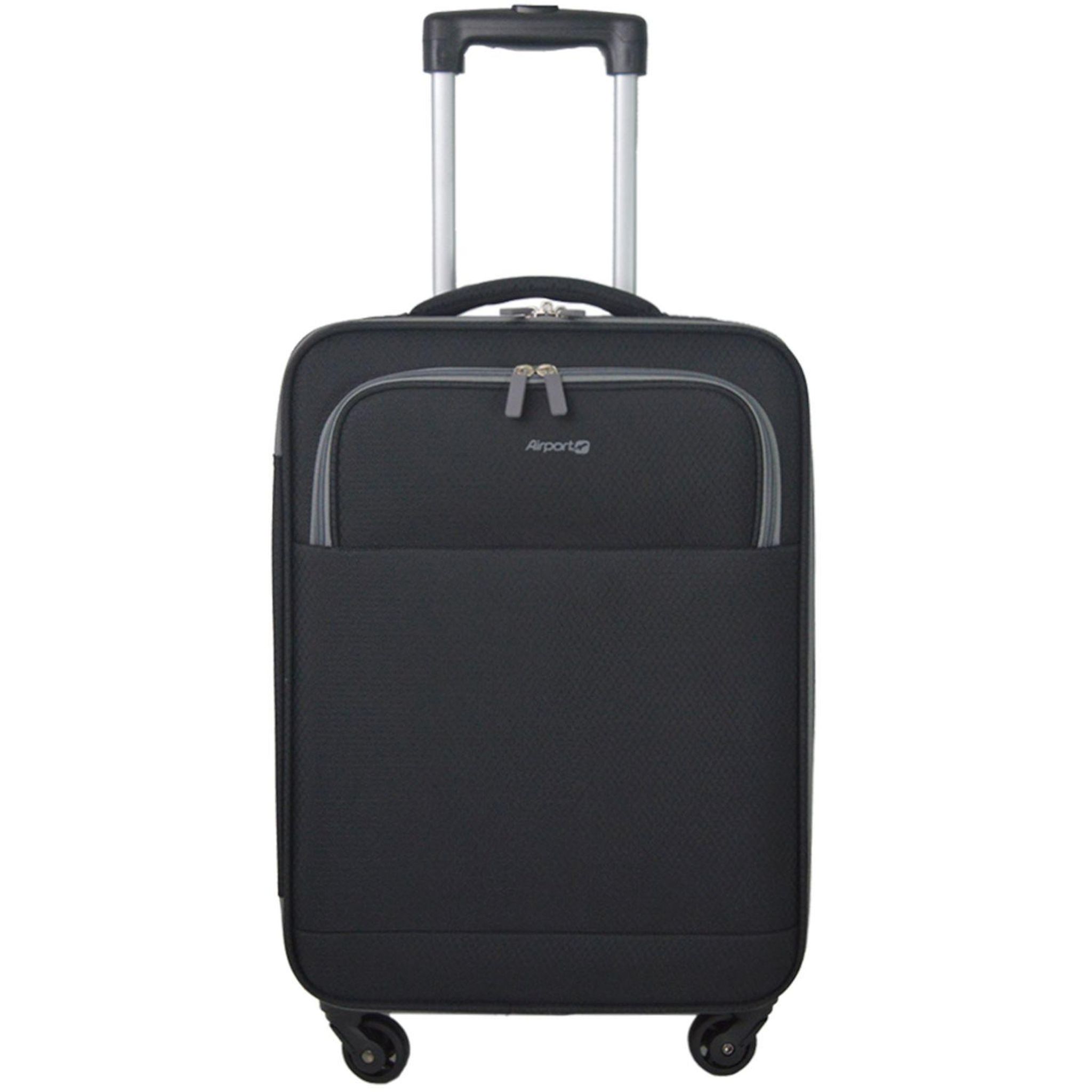 Voir la diapositive 2 : AIRPORT Valise Souple Airsoft 77 cm - Noir