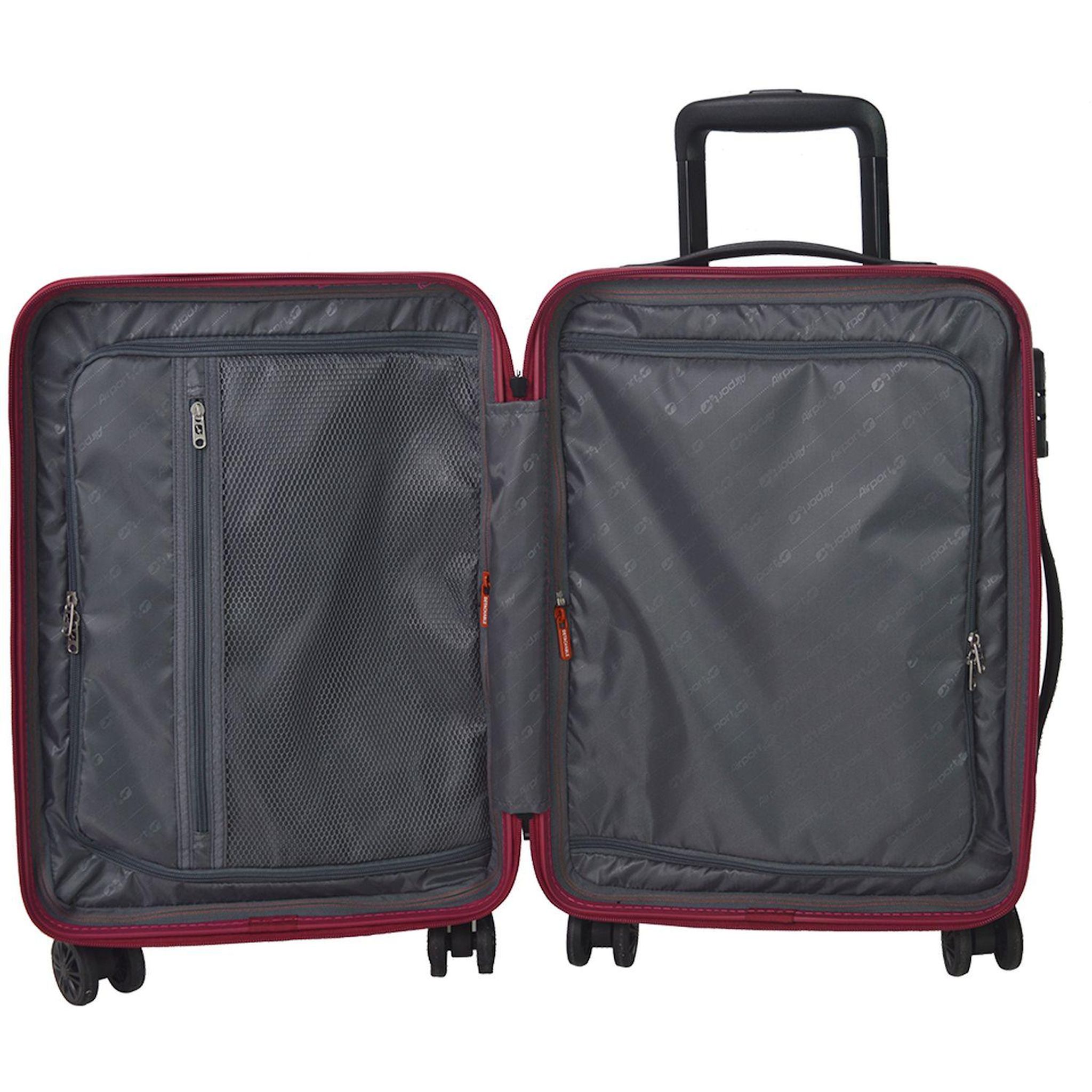 Voir la diapositive 8 : AIRPORT Valise ABS Equalizer 67cm - Rouge