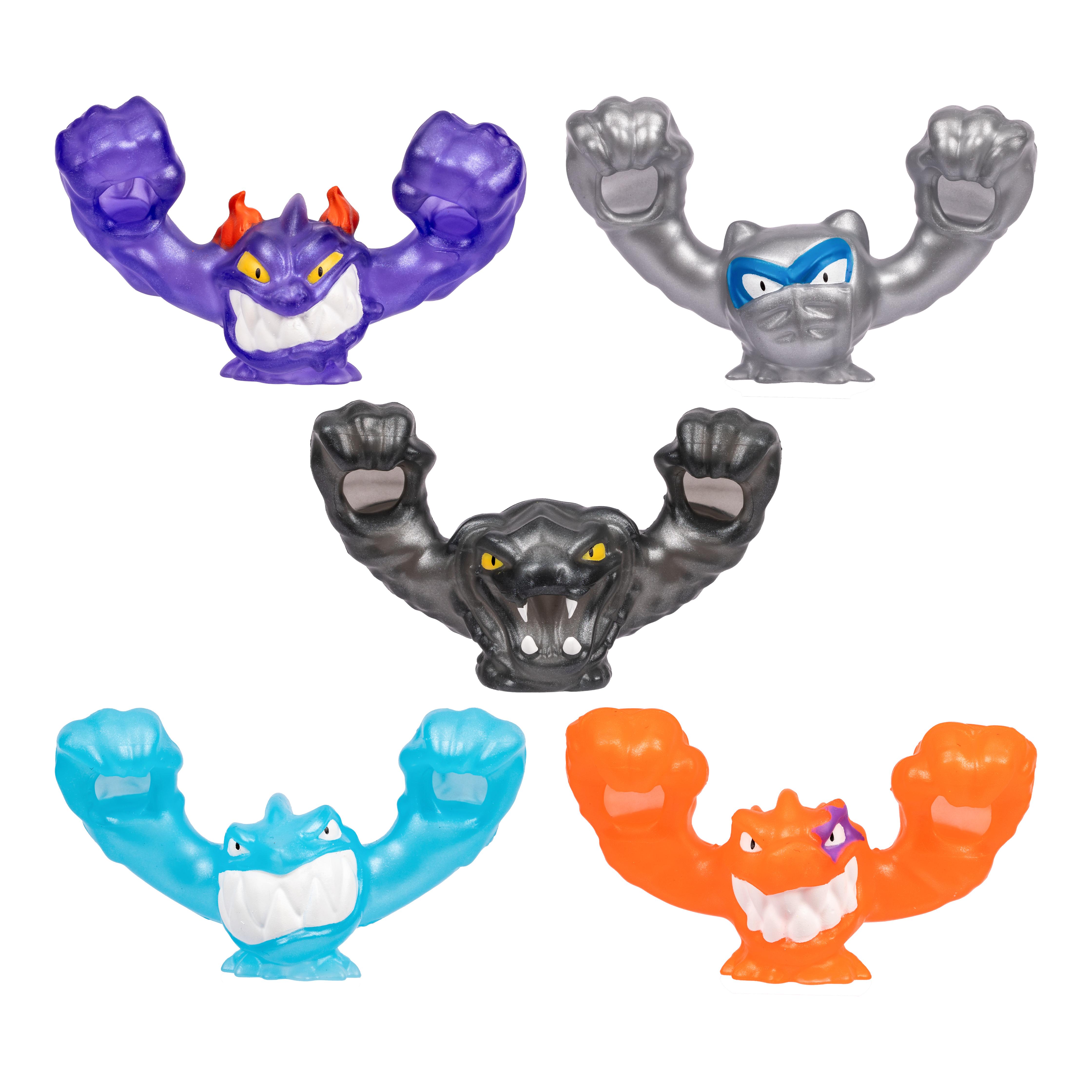 Voir la diapositive 4 : MOOSE Lot de 5 Minis Figurines Goo Slingers - Goo Jit Zu