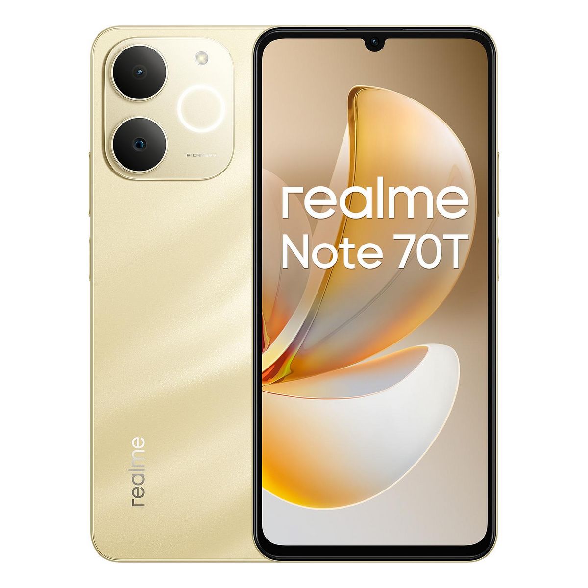 REALME Note 70T 128Go - Doré
