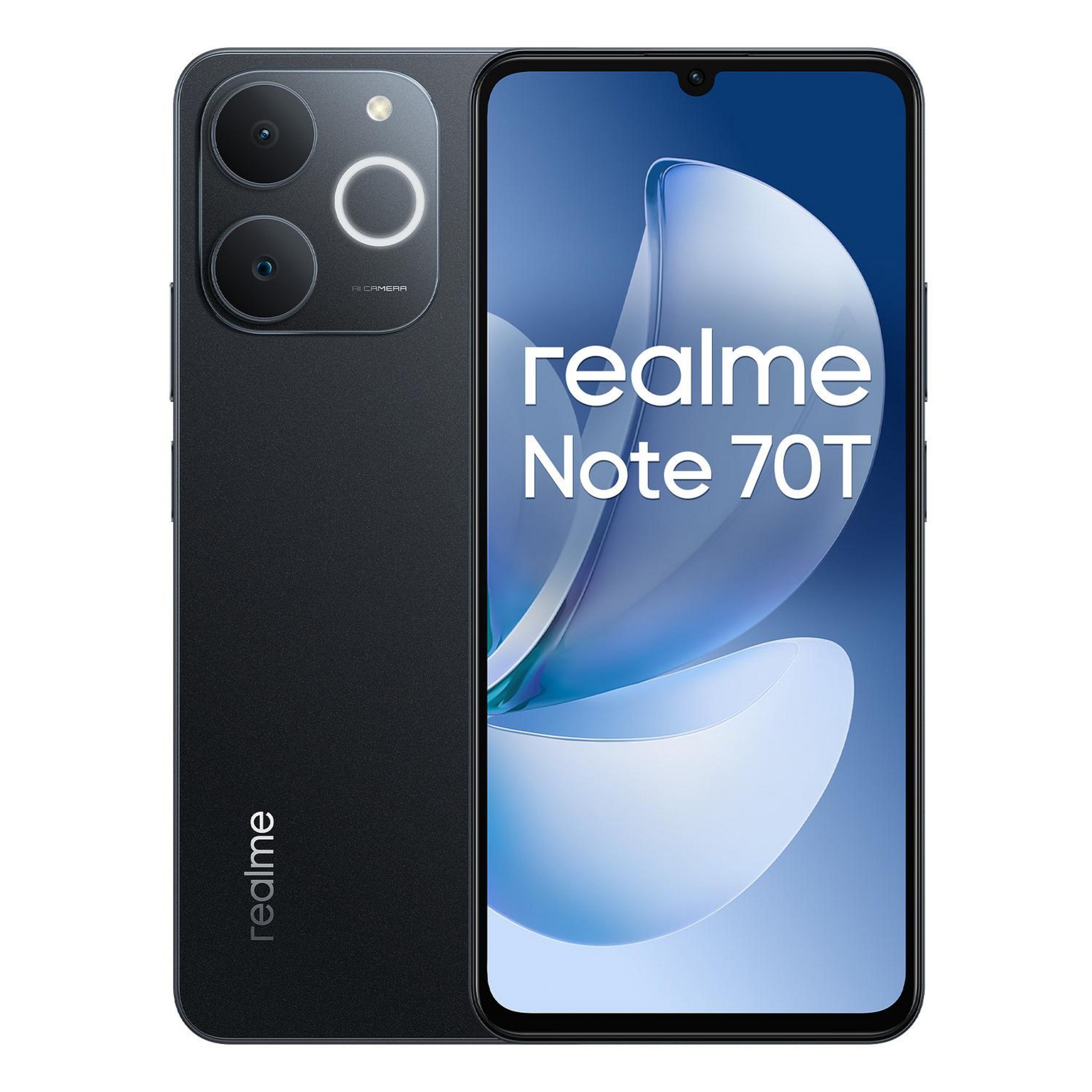 Voir la diapositive 2 : REALME Note 70T 256Go - Noir