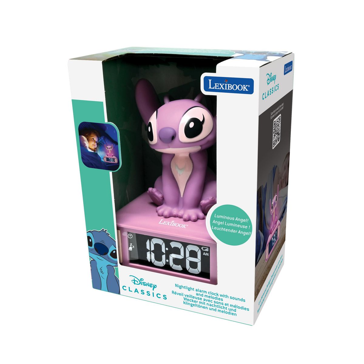 LEXIBOOK Radio Réveil RL800 - Angel