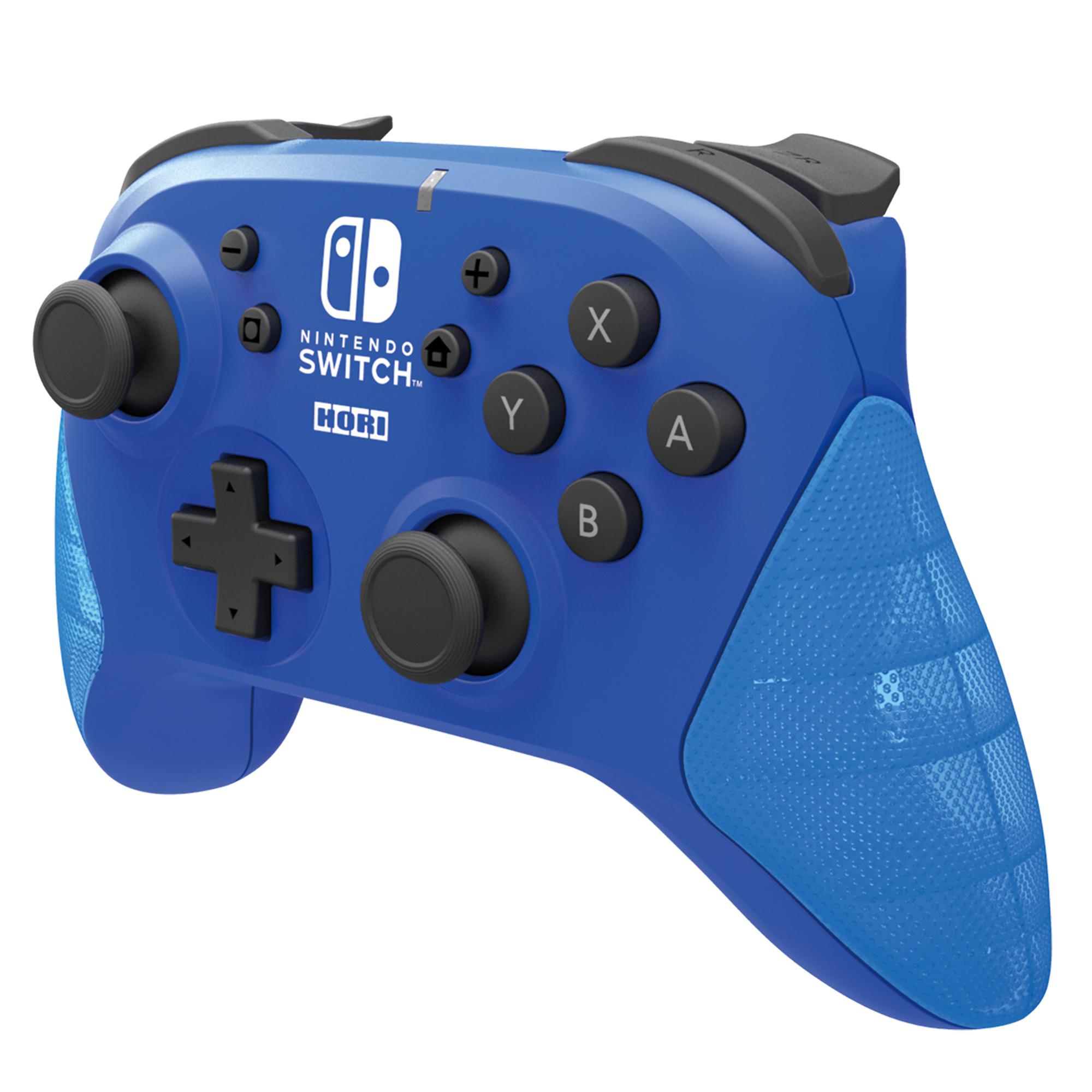 Voir la diapositive 3 : HORI Manette sans fil bleu Nintendo Switch