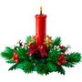 Voir la diapositive 2 : LEGO 40743 - Centre de table de Noel