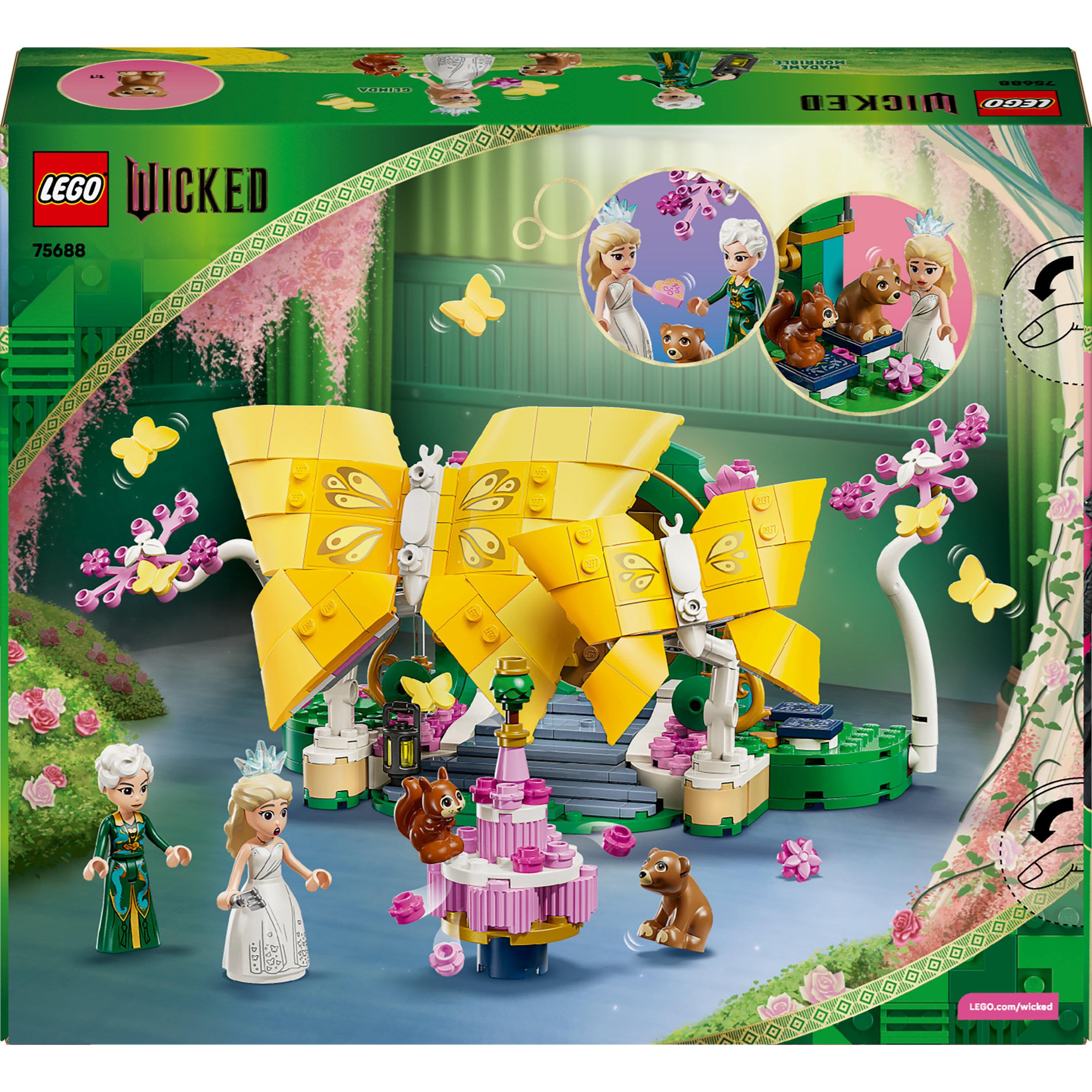 Voir la diapositive 3 : LEGO Wicked 75688 Le Mariage de Glinda - Jouet dès 8 ans - Figurines de Papillons - Cadeau