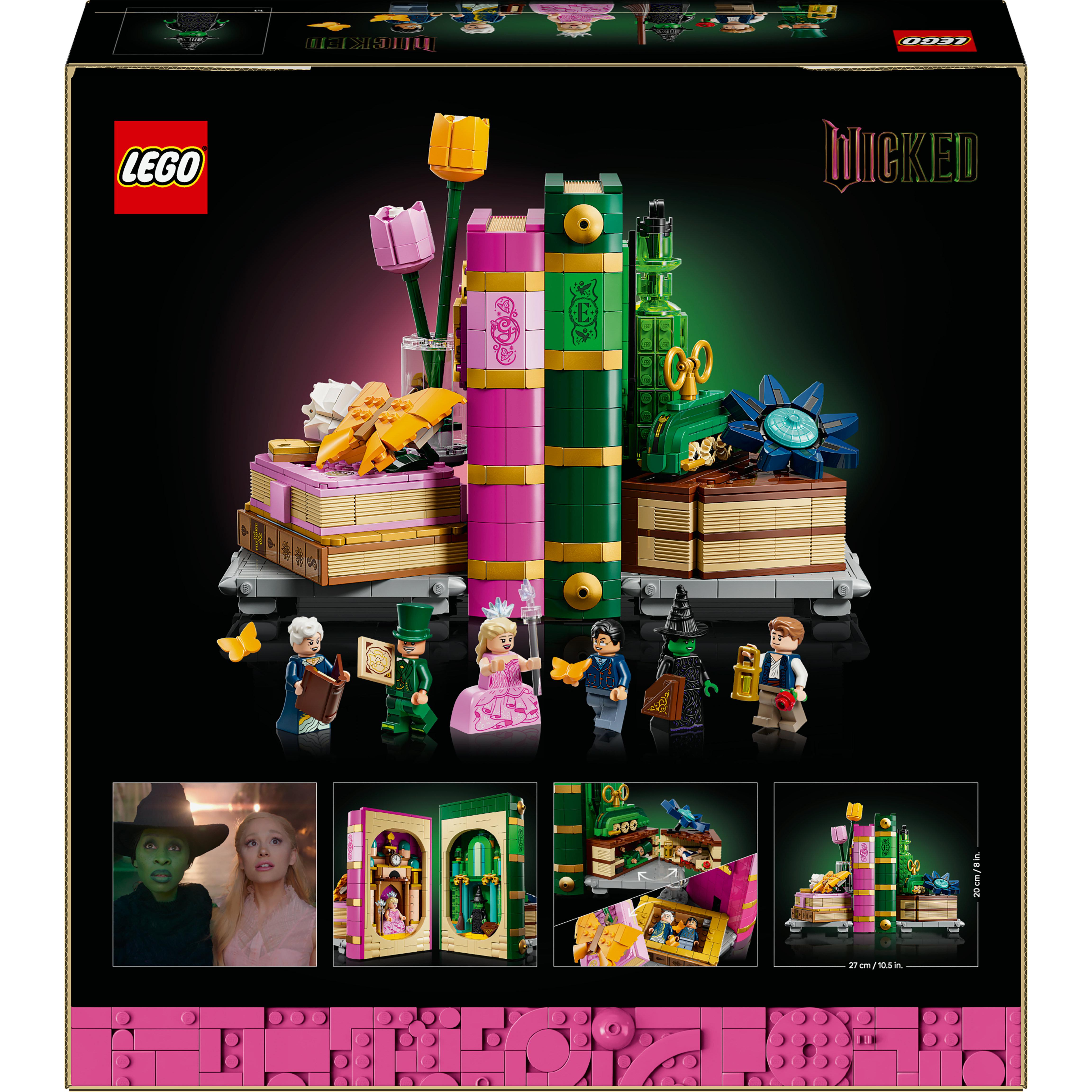 Voir la diapositive 3 : LEGO Wicked 75691 - Book Nook de Glinda et Elphaba