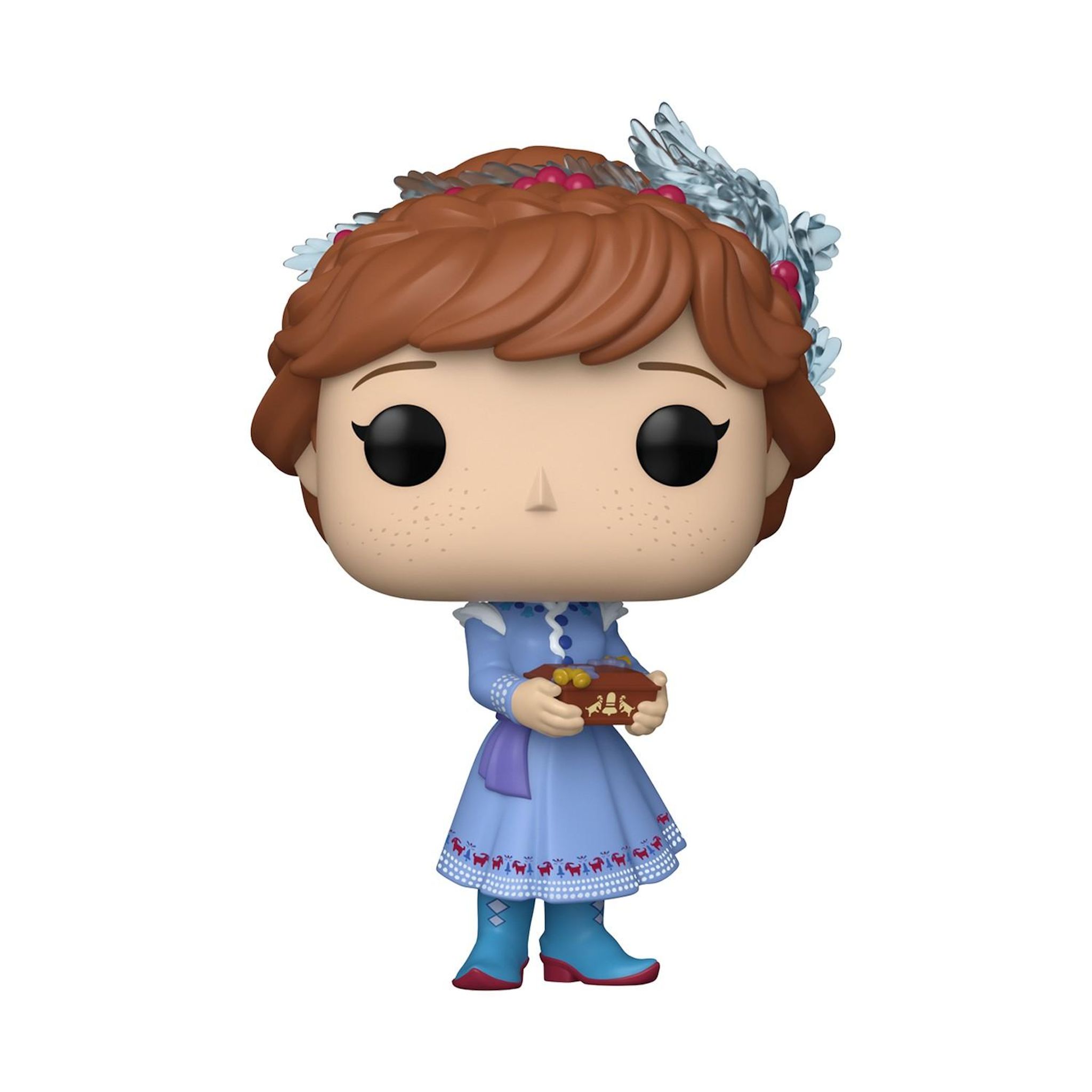 Voir la diapositive 2 : FUNKO Figurine Pop Princess Holiday Anna Disney