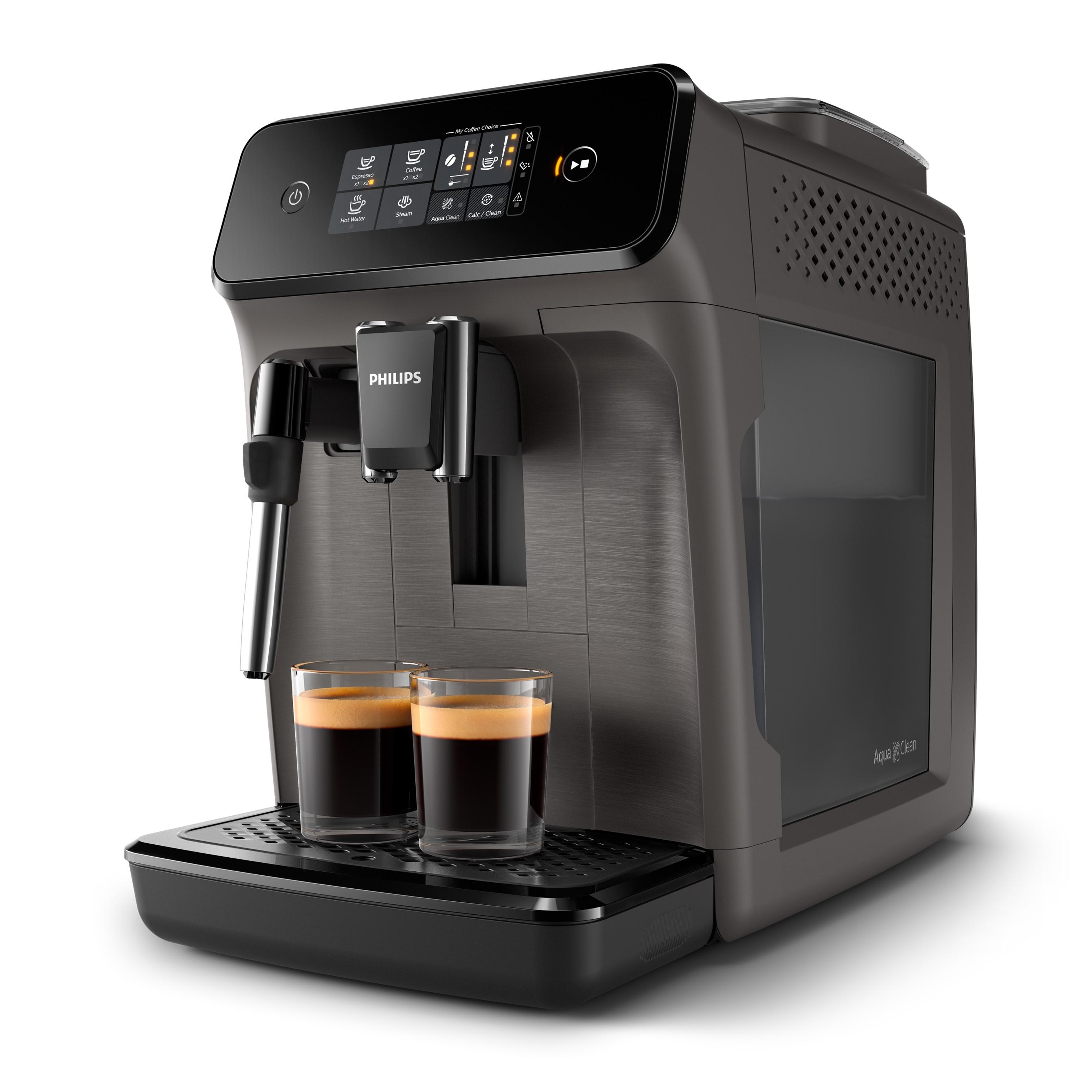 Voir la diapositive 2 : PHILIPS Espresso avec broyeur EP1224/00 - Noir