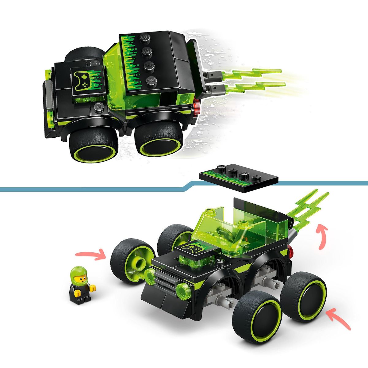 LEGO City 60484 - Voiture de course Jeu vidéo