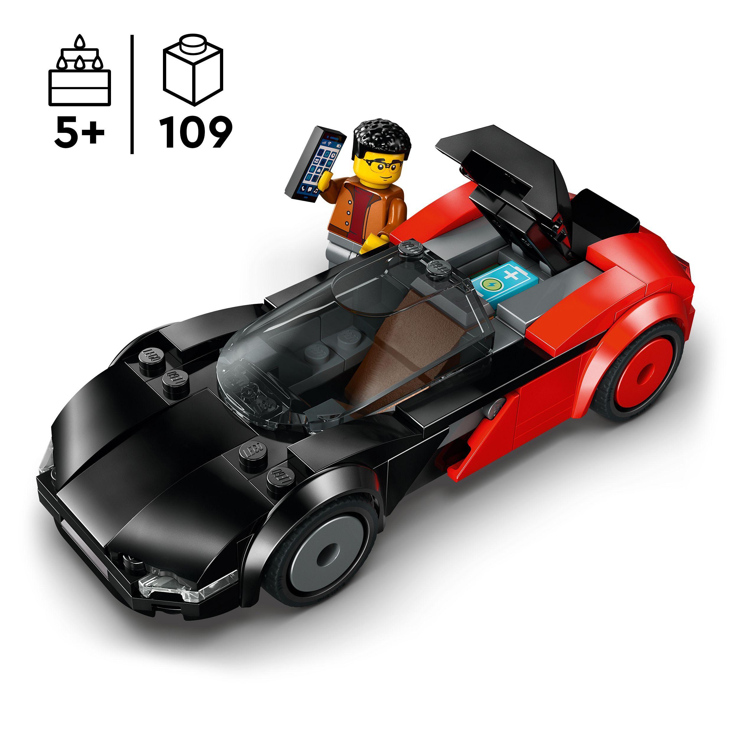 Voir la diapositive 3 : LEGO City 60486 La Supercar Électrique - Jeu de Construction dès 5 ans - Idée de Cadeau